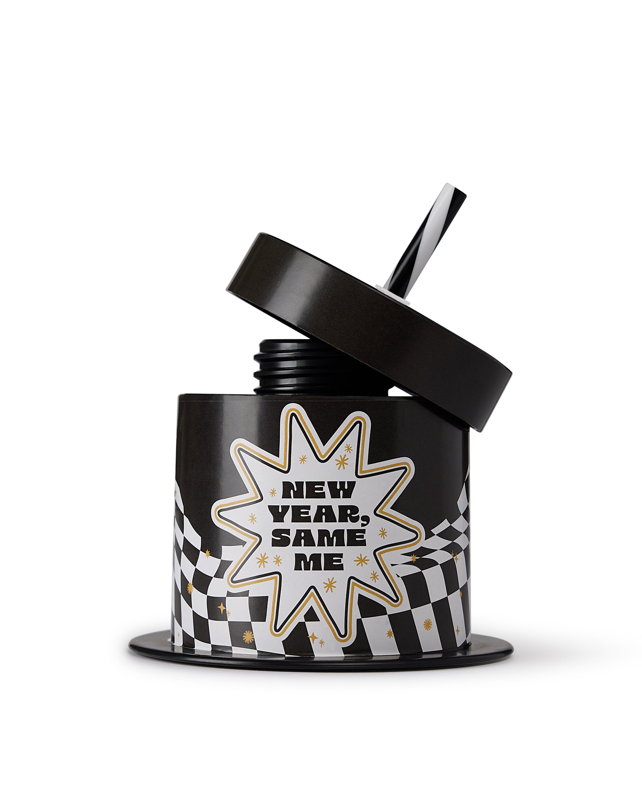 New Year Same Me 2-Pack Top Hat 14 Oz Novelty Sippers
