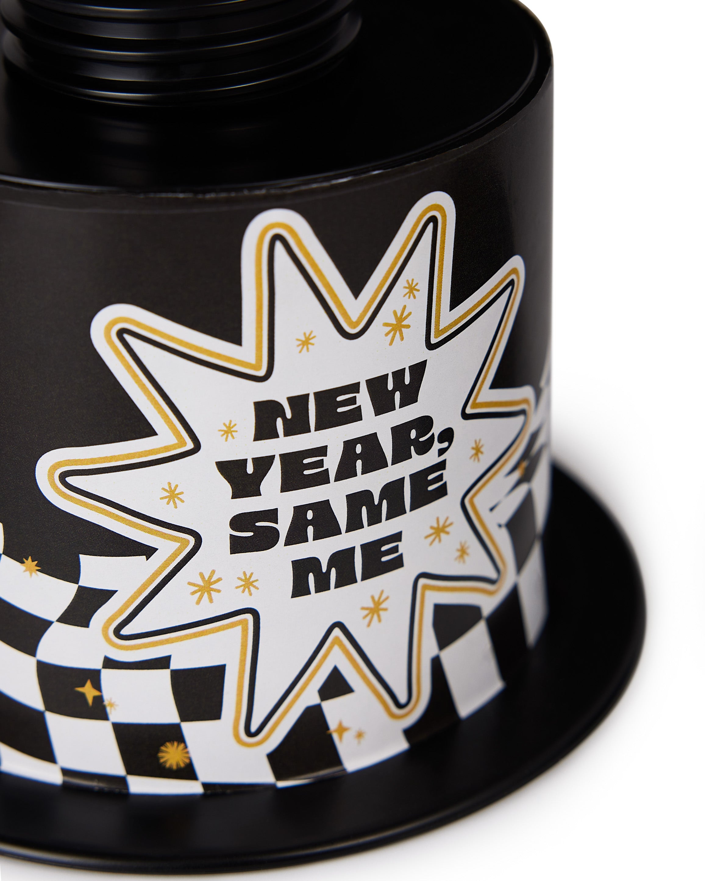 New Year Same Me 2-Pack Top Hat 14 Oz Novelty Sippers