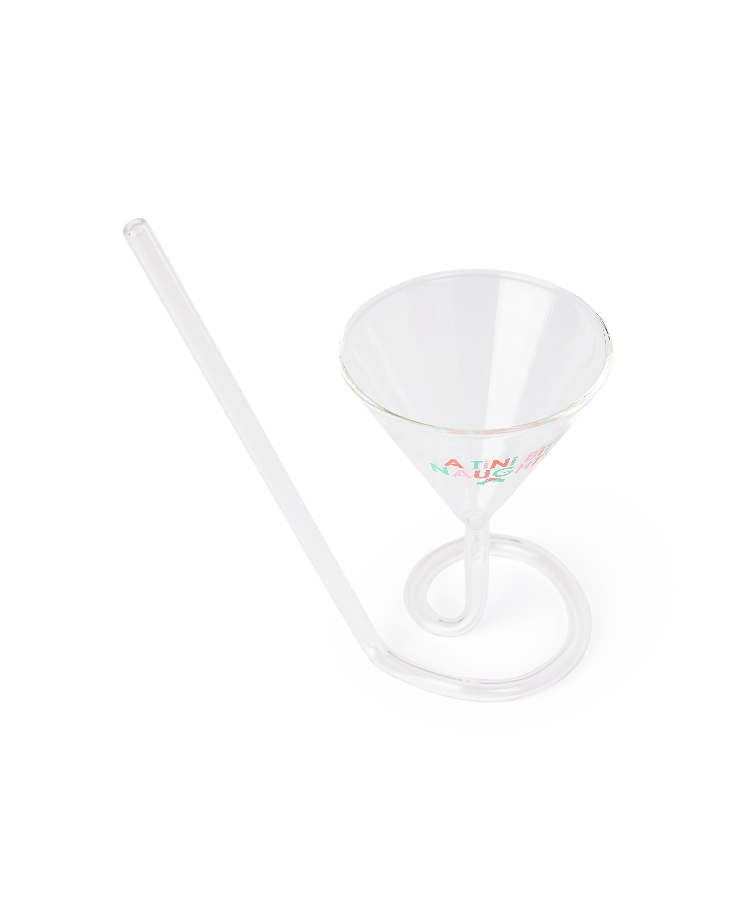 A Tini Bit Naughty 4 Oz Martini Glass Novelty Sipper Cup