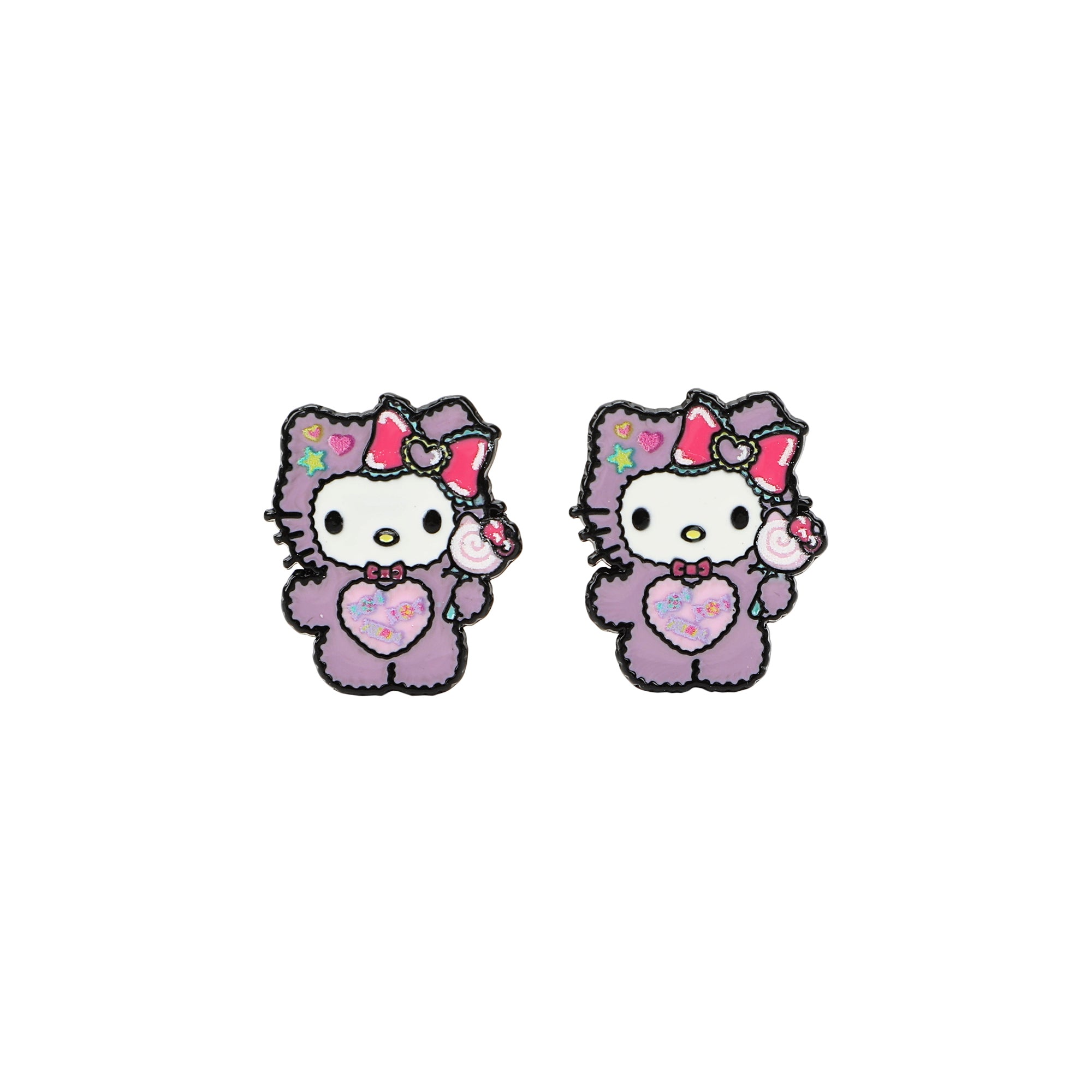 Hello Kitty 8-Pair Clip-On Earrings Set