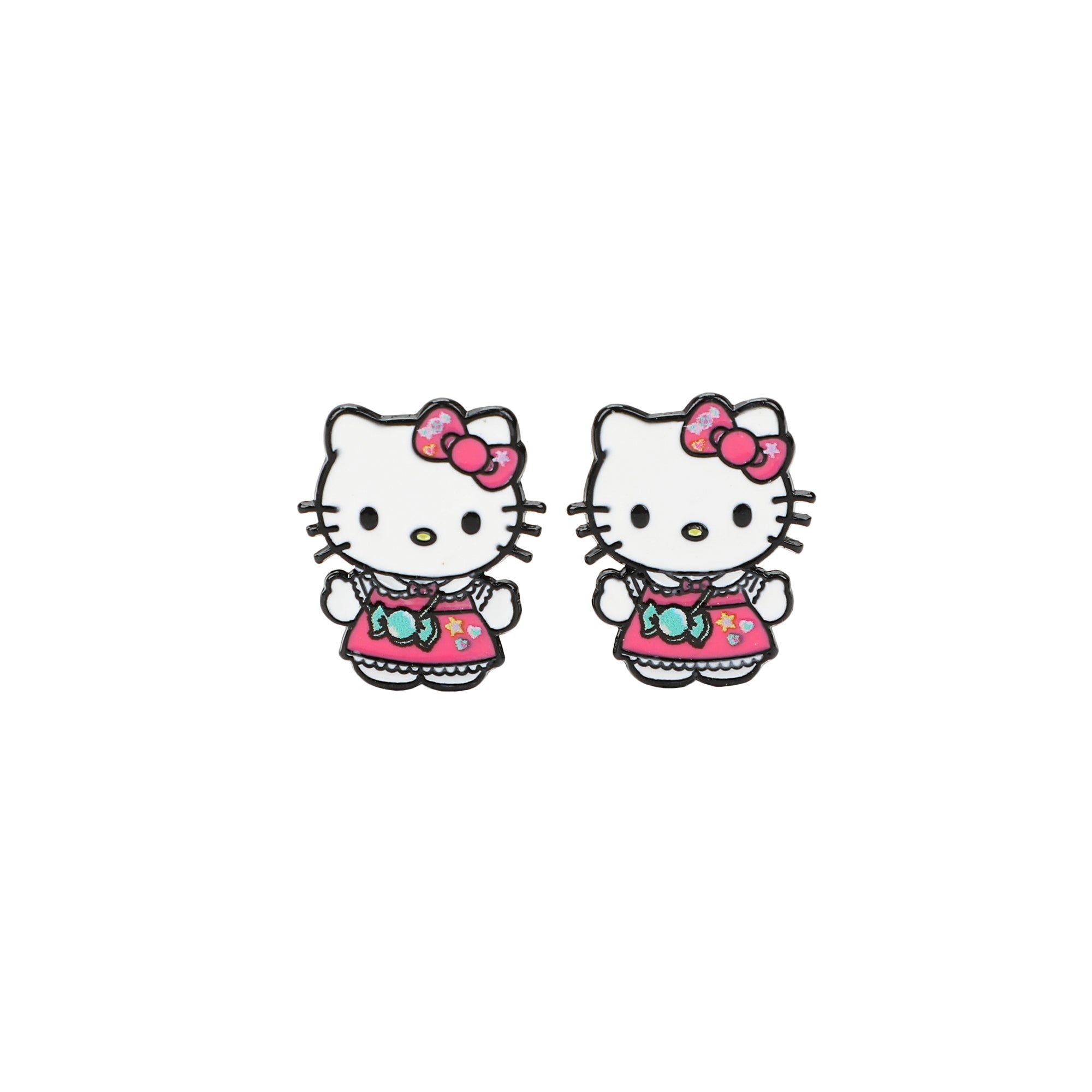 Hello Kitty 8-Pair Clip-On Earrings Set