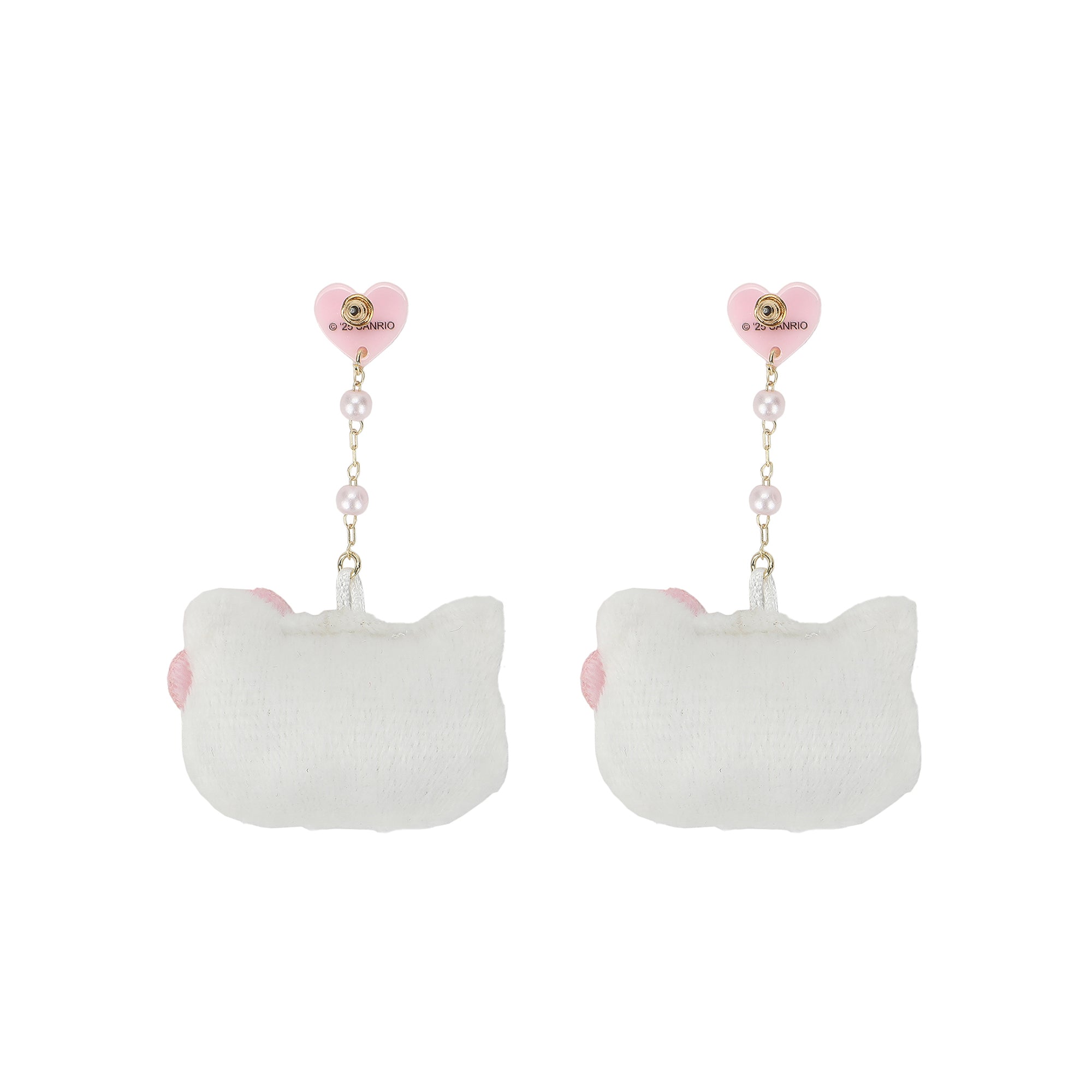 Hello Kitty Plush Earrings