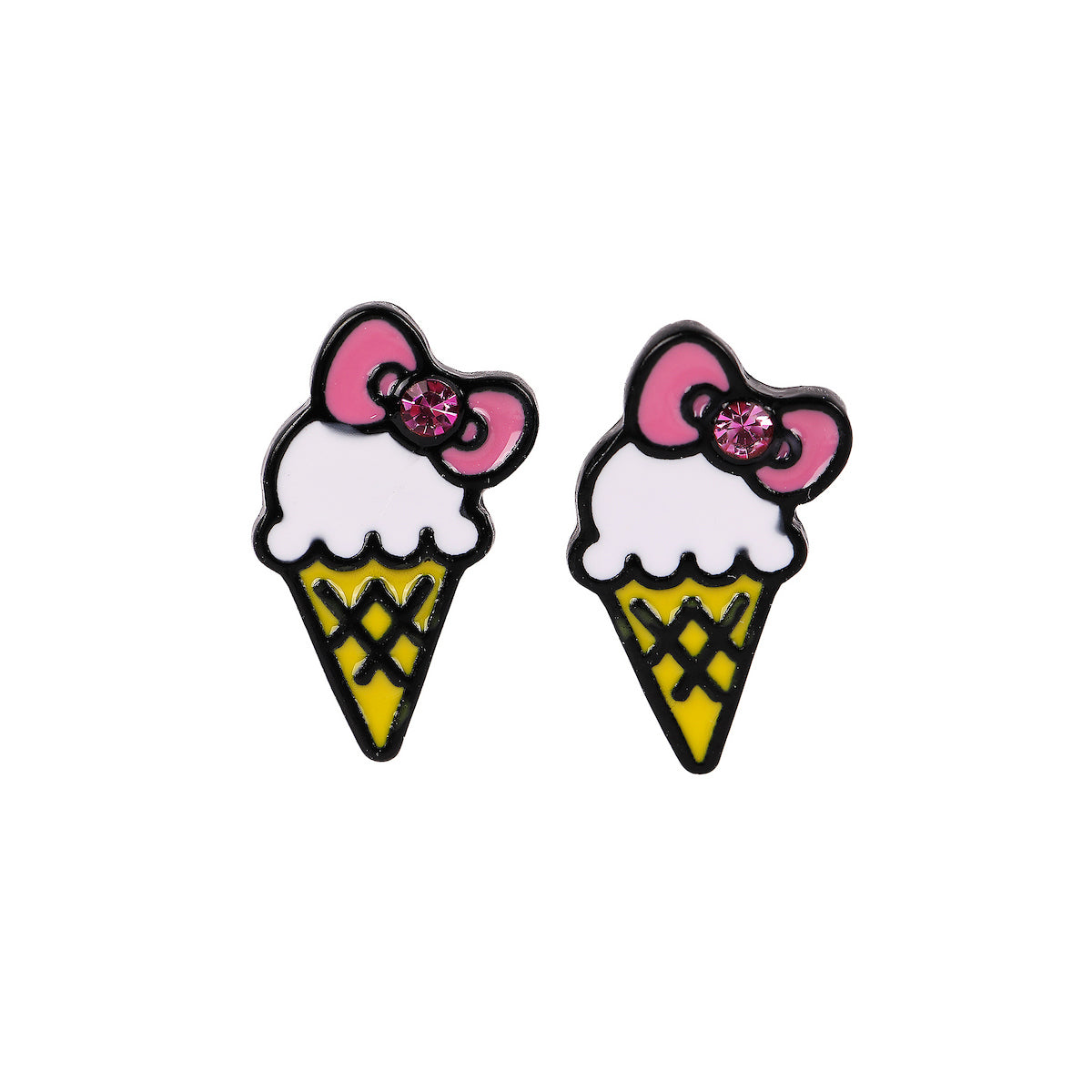 Hello Kitty & Friends Snacktime 12-Pair Earring Set