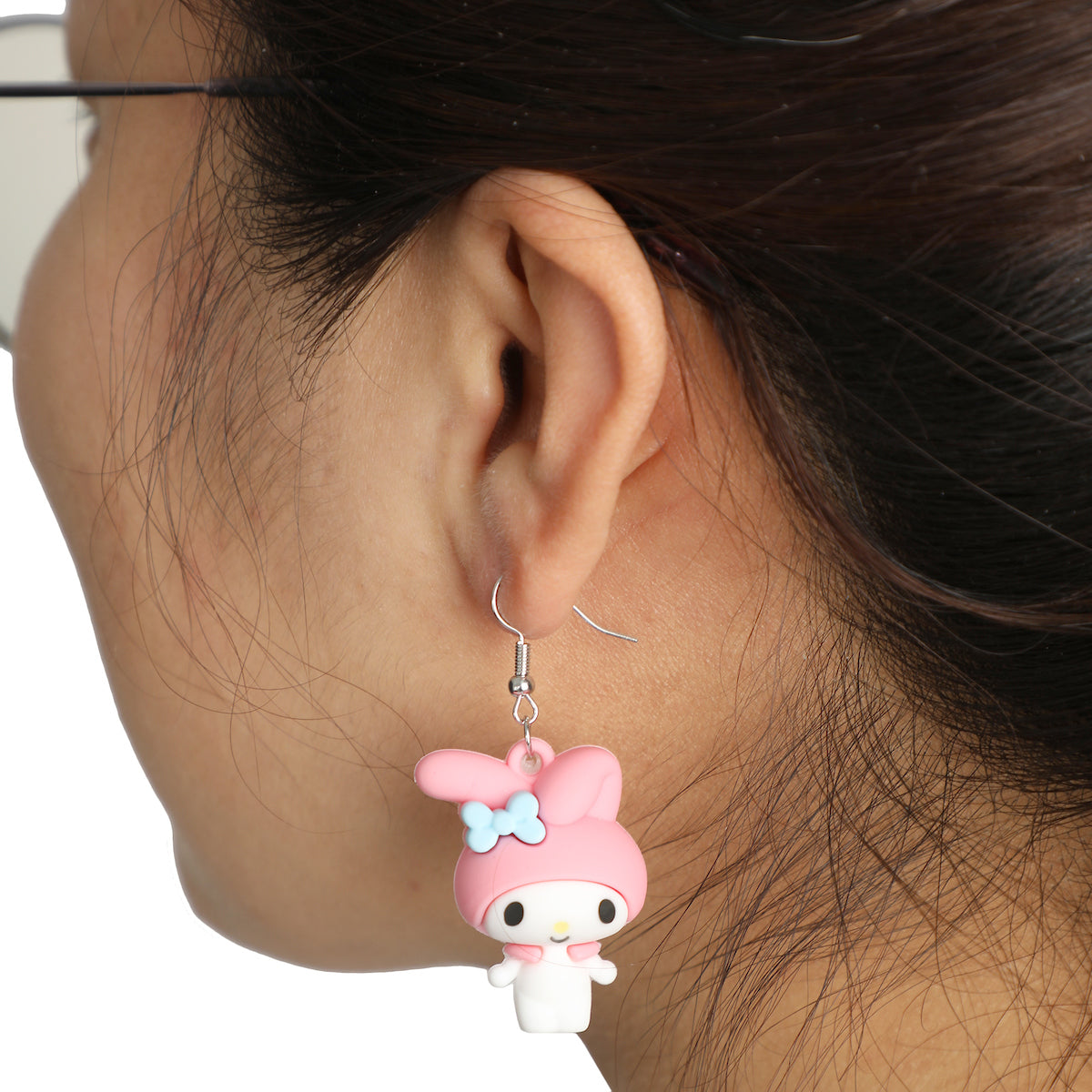 My Melody Plush Oversized Character Earrings