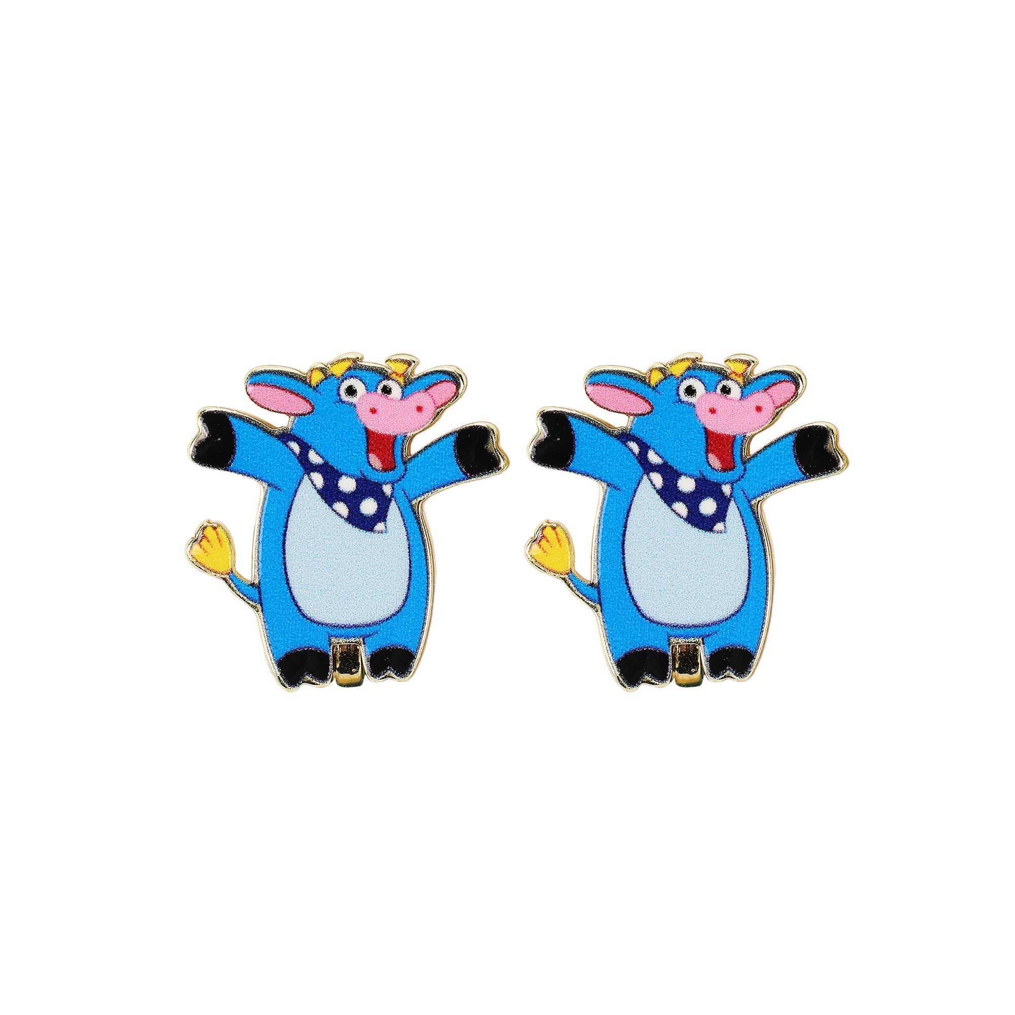 Dora The Explorer Character Shapes 8-Pair Earring Set