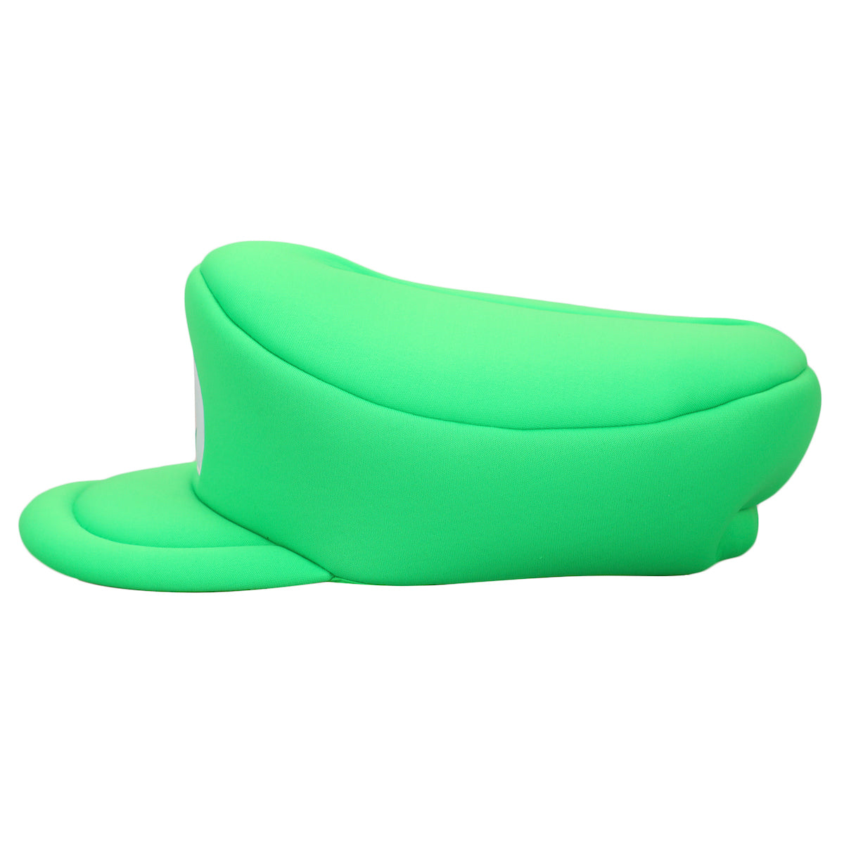 Super Mario Bros Embroidered Luigi L Patch Adult Green Beret Cap