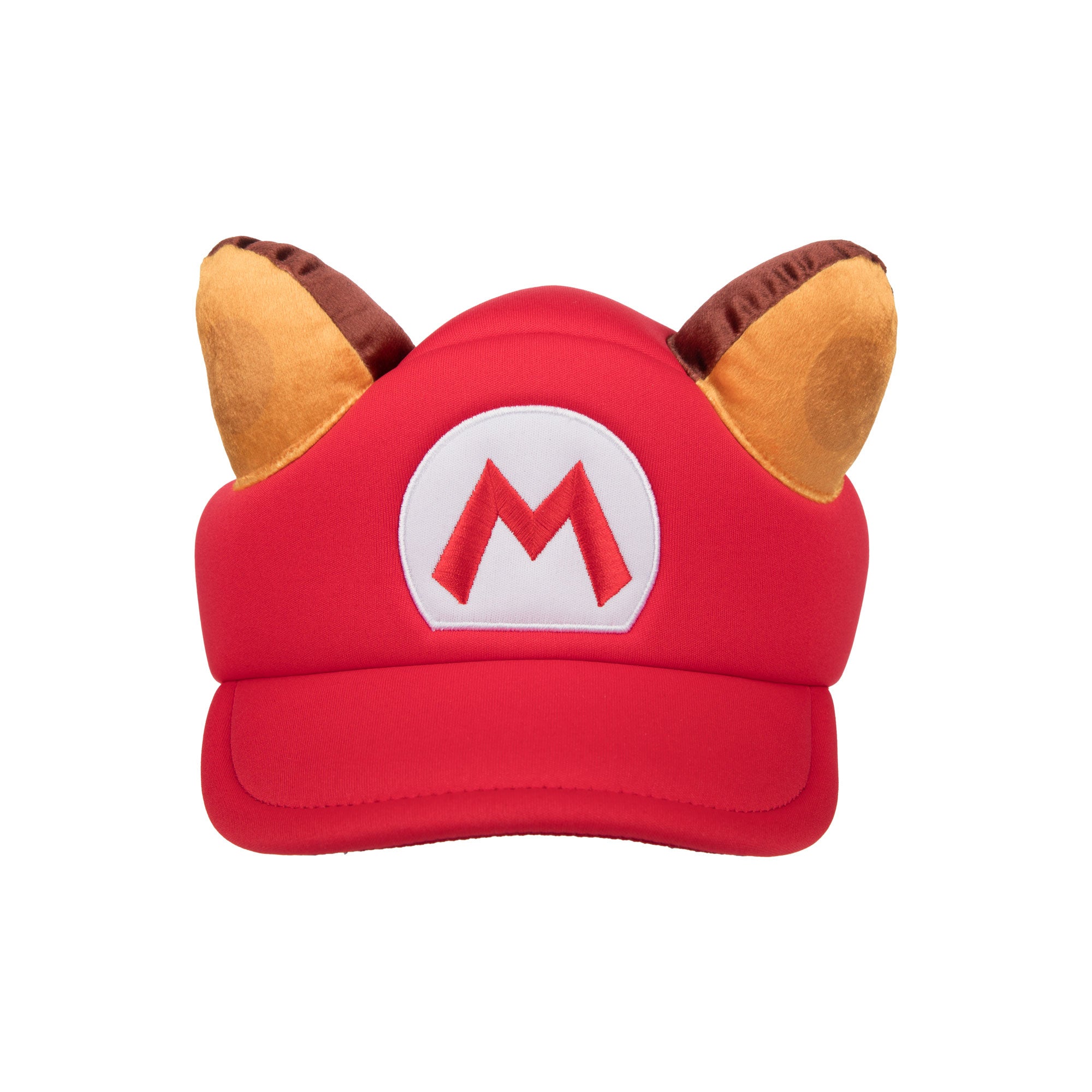 The Super Mario Video Game Raccoon Red Cosplay hat with ears