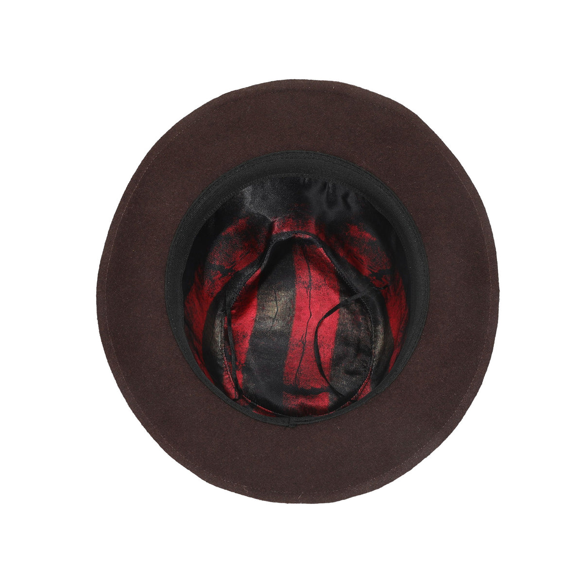 Nightmare On Elm Street Freddy Krueger Faux Suede Fedora
