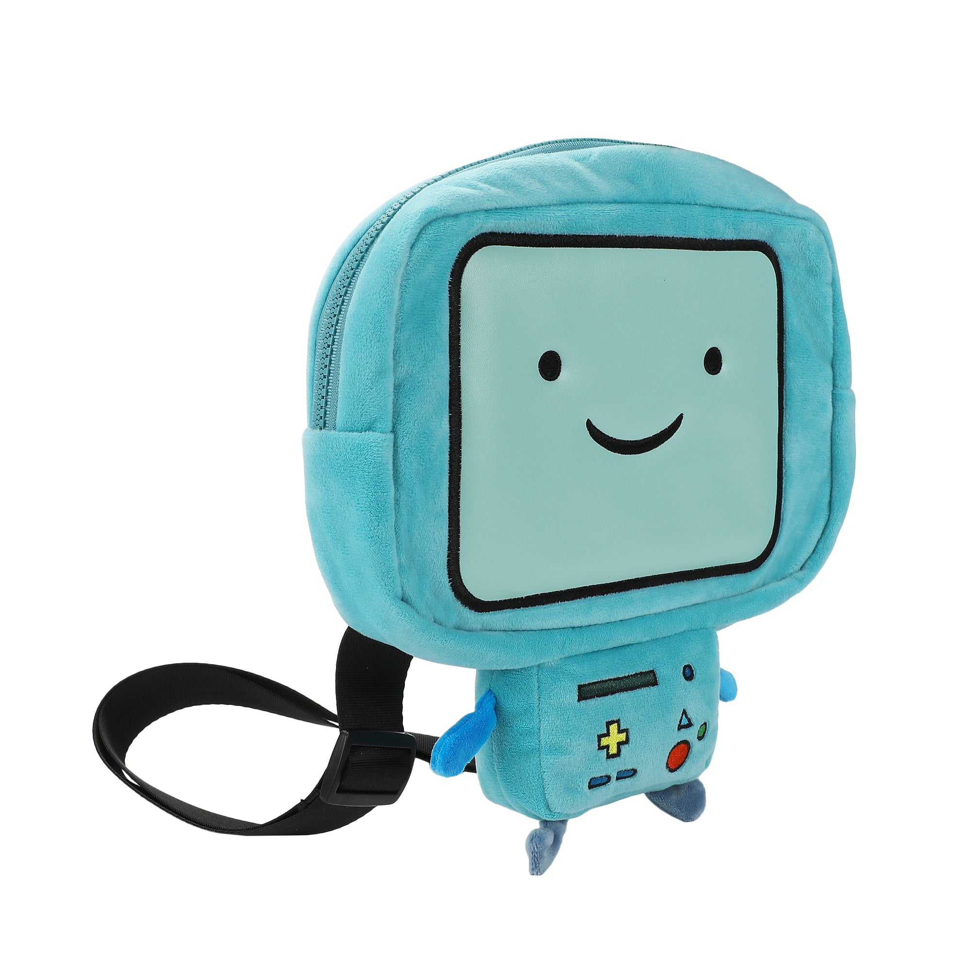 Adventure Time BMO Character 9.5" Plush Crossbody Bag