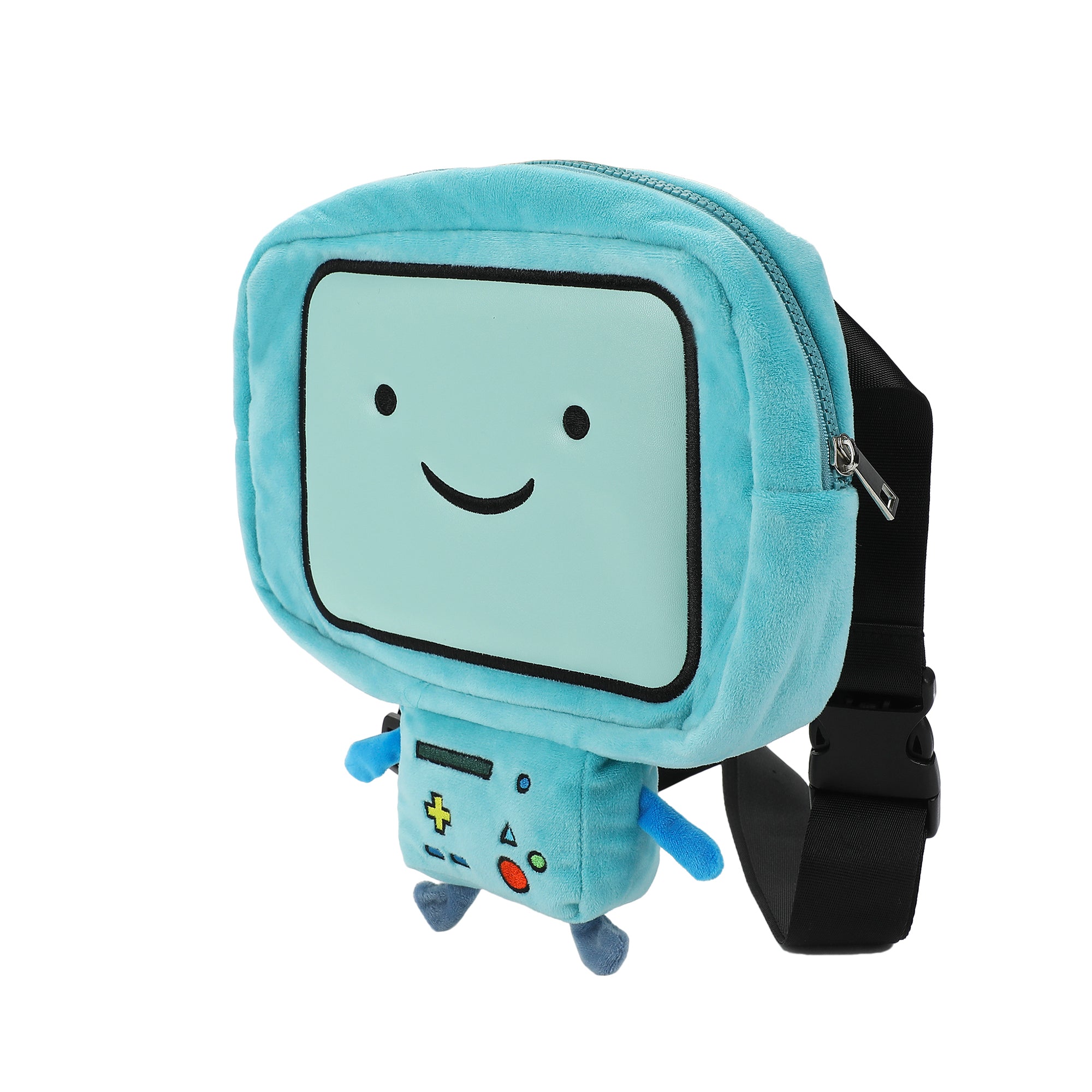 Adventure Time BMO Character 9.5" Plush Crossbody Bag