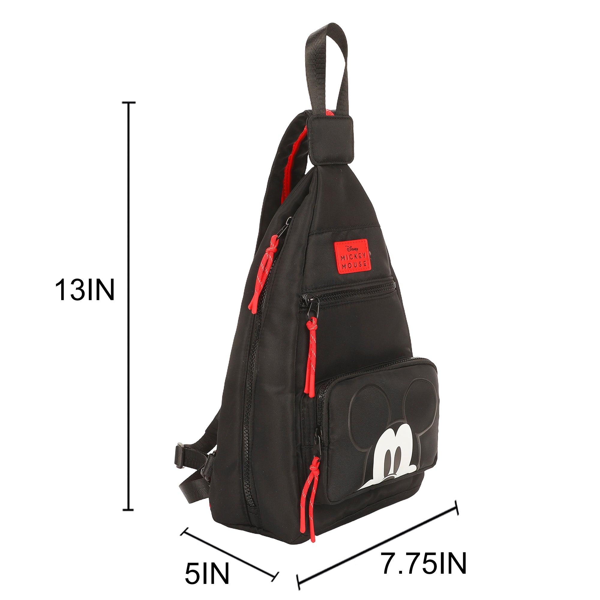 Mickey Mouse Classic Adult Sling Bag With Convertible Strap