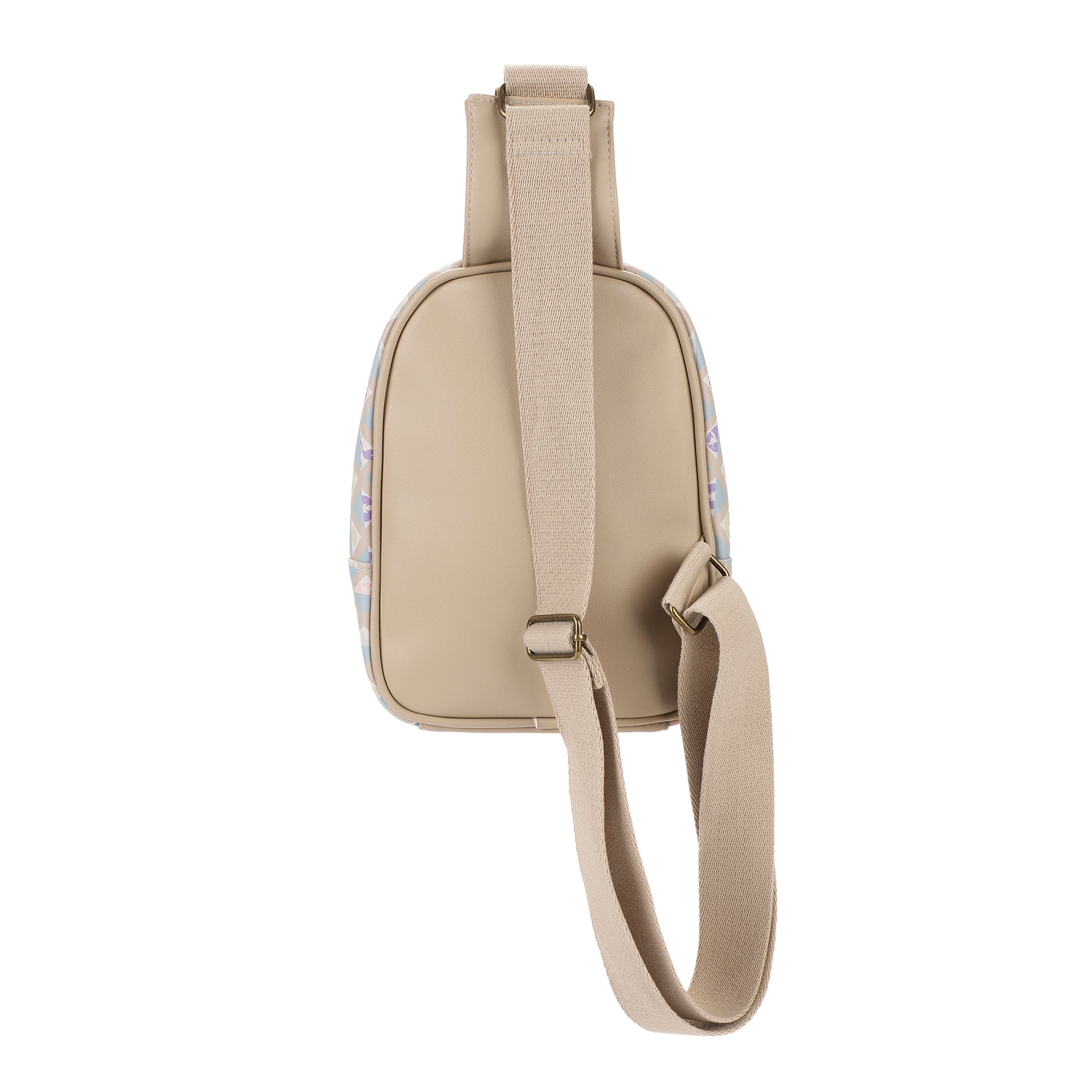 Disney Princess Geometric Pattern Sling Bag with Adjustable Strap