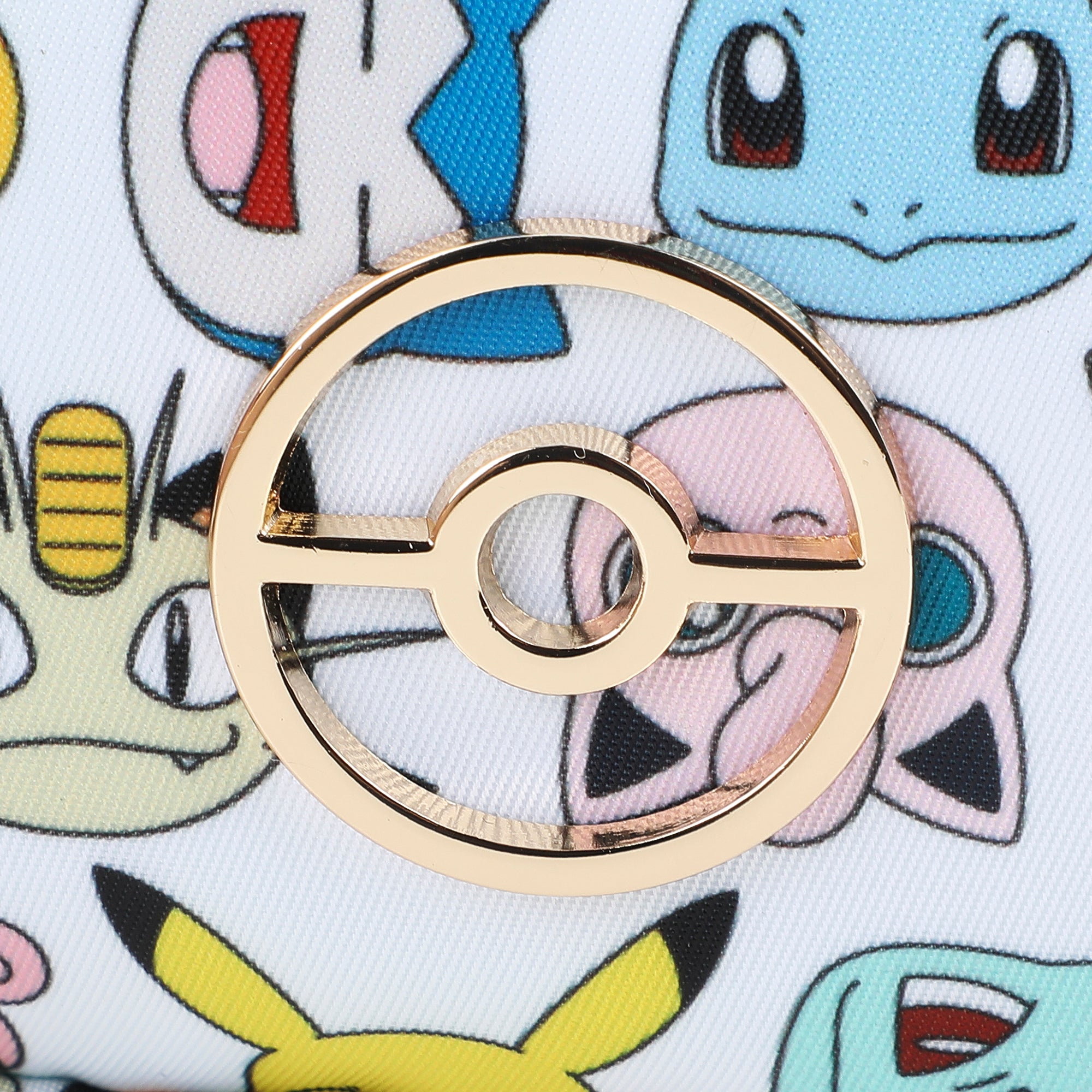 Pokémon Character Collage Crossbody Bag with Adjustable Strap