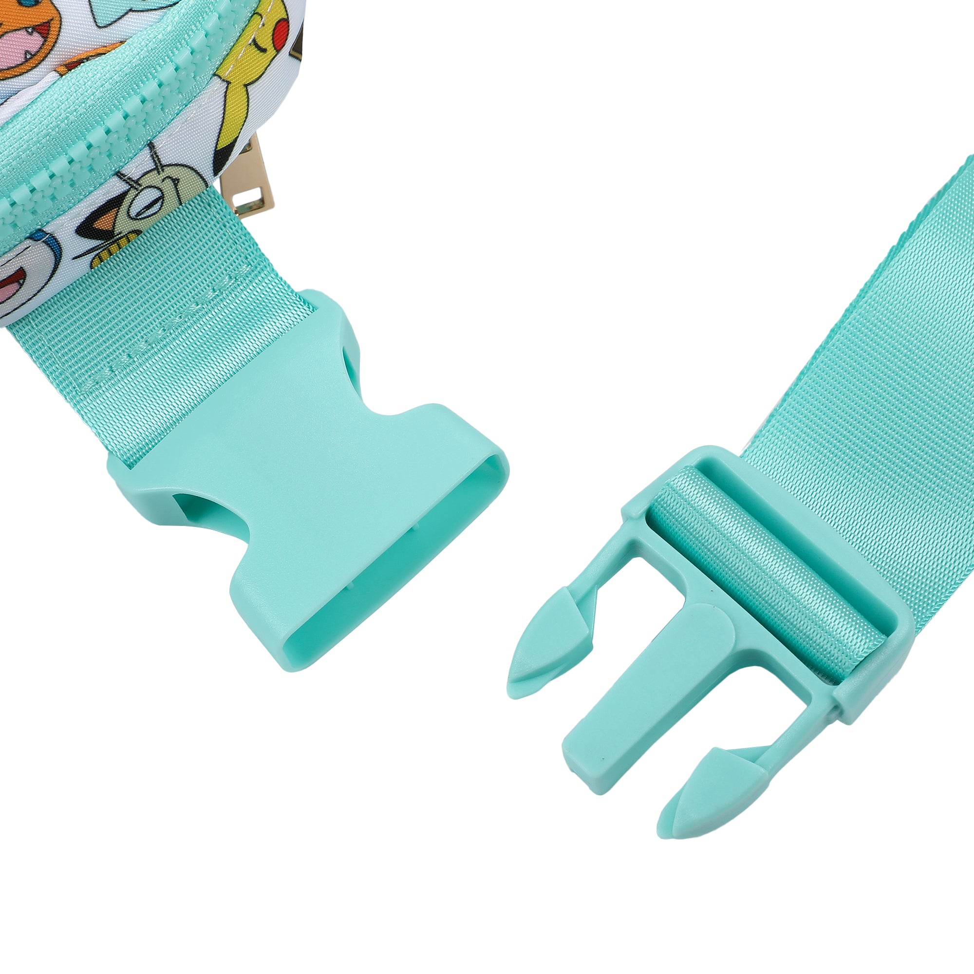 Pokémon Character Collage Crossbody Bag with Adjustable Strap