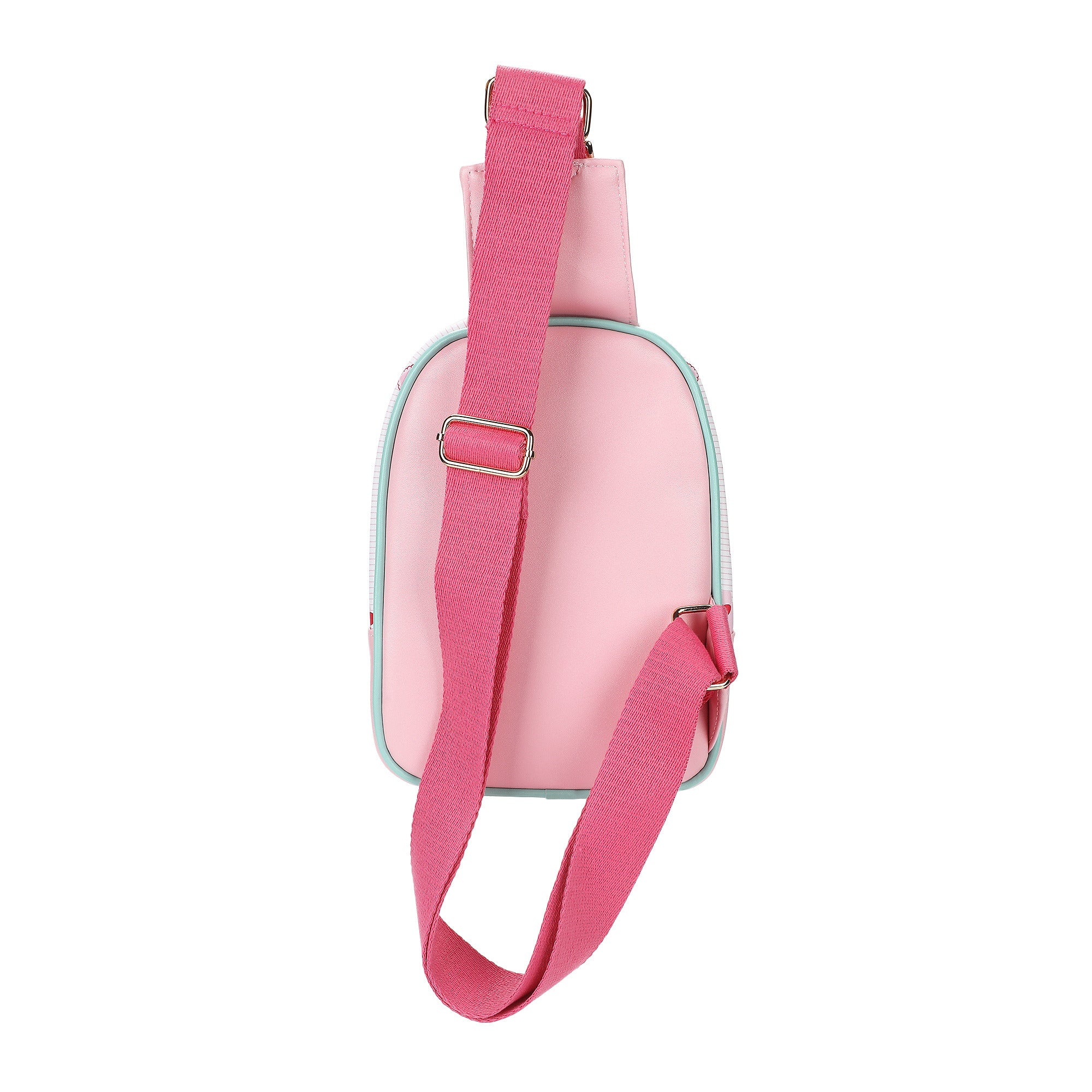 Minnie Mouse Classic Pink Watercolor AOP 9.25" Sling Backpack for Adults