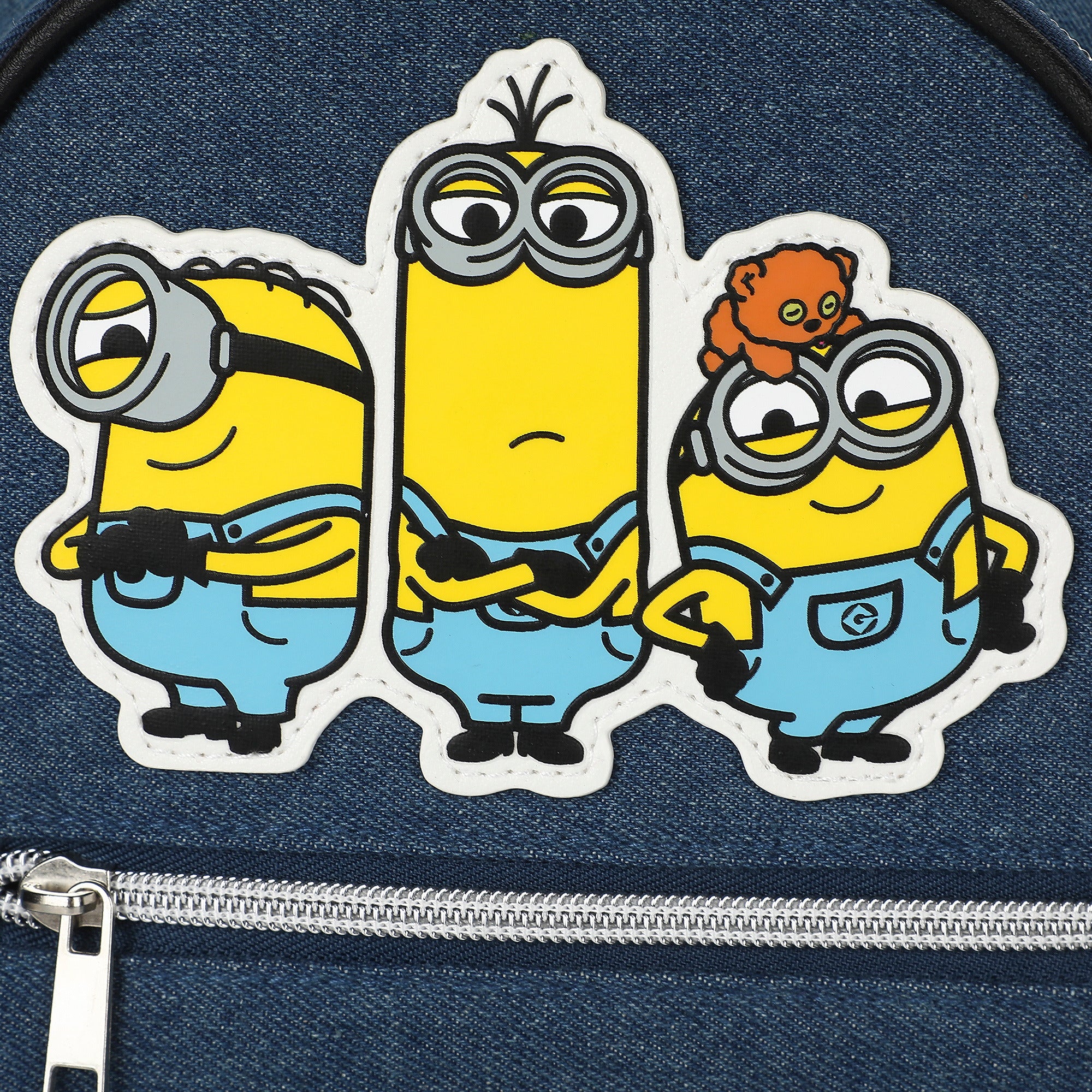 Minions Carl Kevin Jorge Bob Fanny Pack, 9.25-Inch Sling Bag for Adults