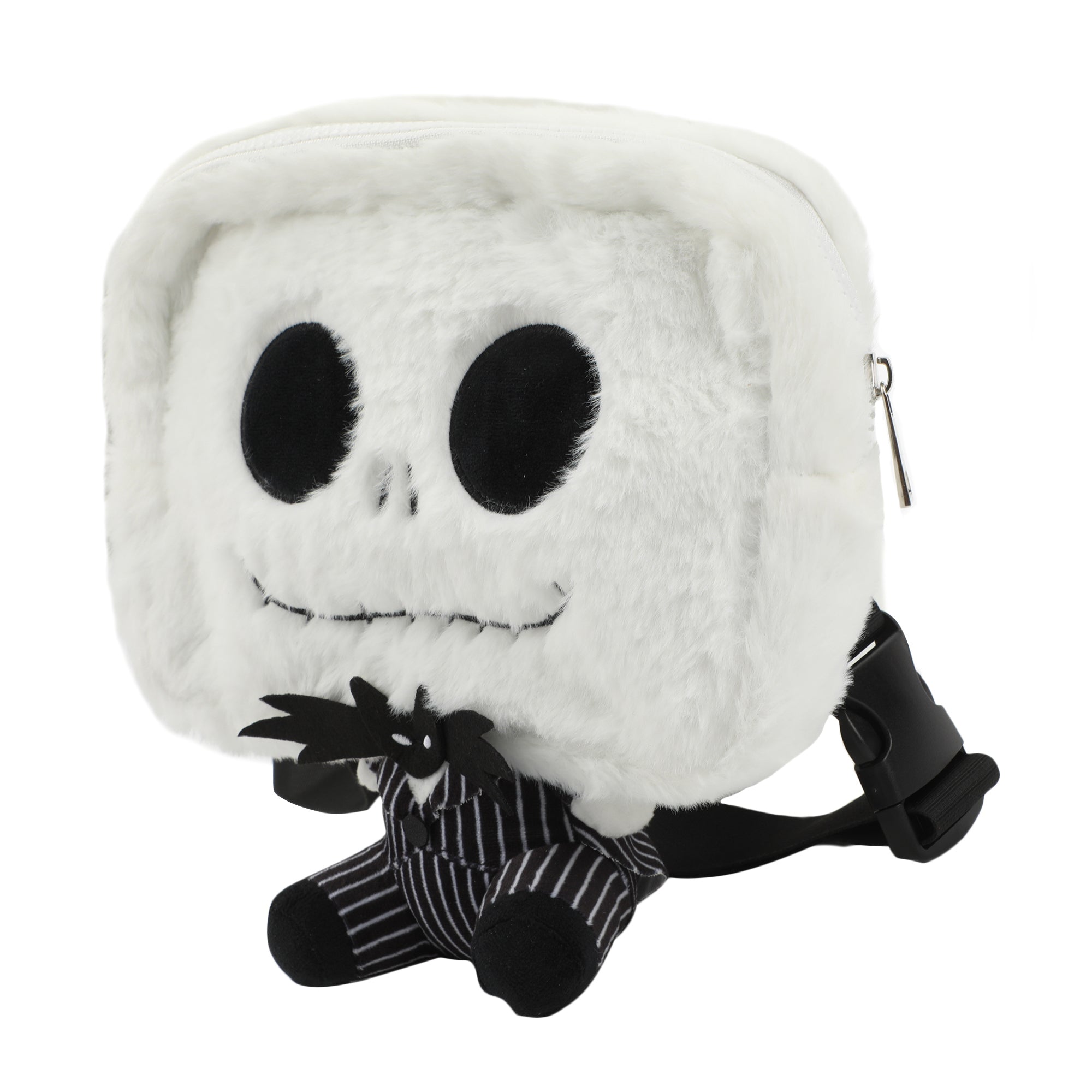 Nightmare Before Christmas Jack Skellington 9.5" Festie Bestie Plush Crossbody Hand Bag