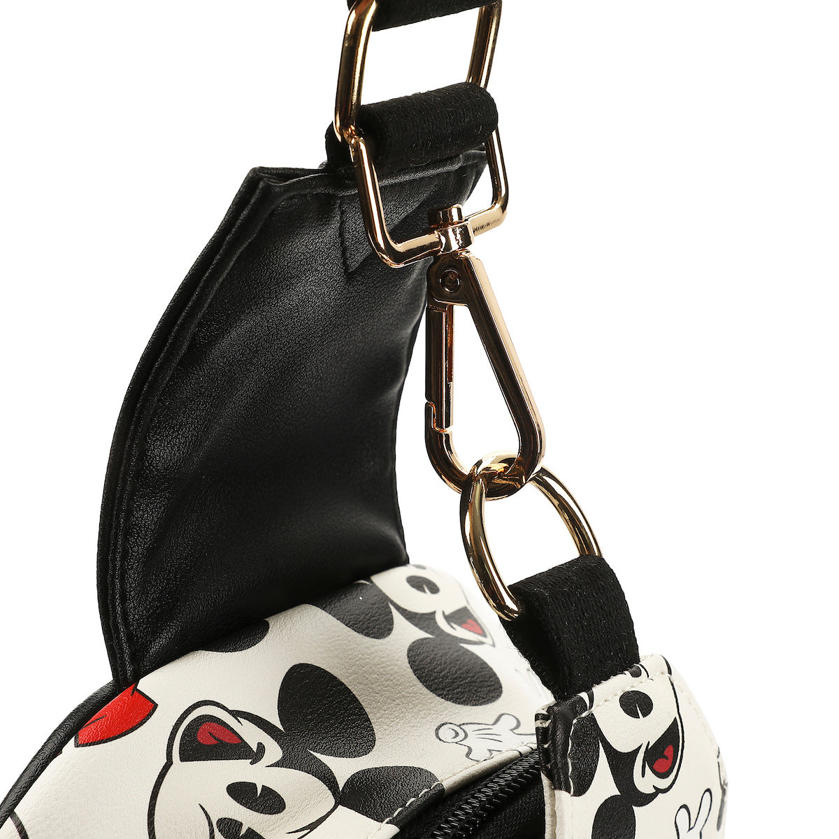 Disney Mickey Mouse All-Over Print White 7.4" Sling Bag