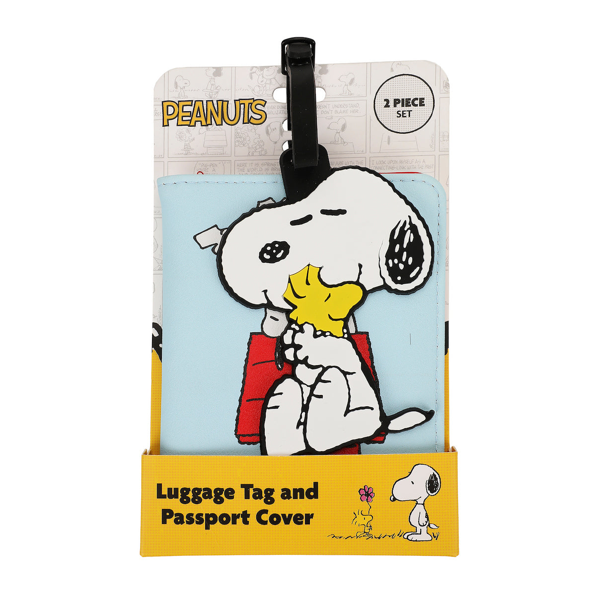 Peanuts Molded Luggage Tag and Passport Set (2-Pc)