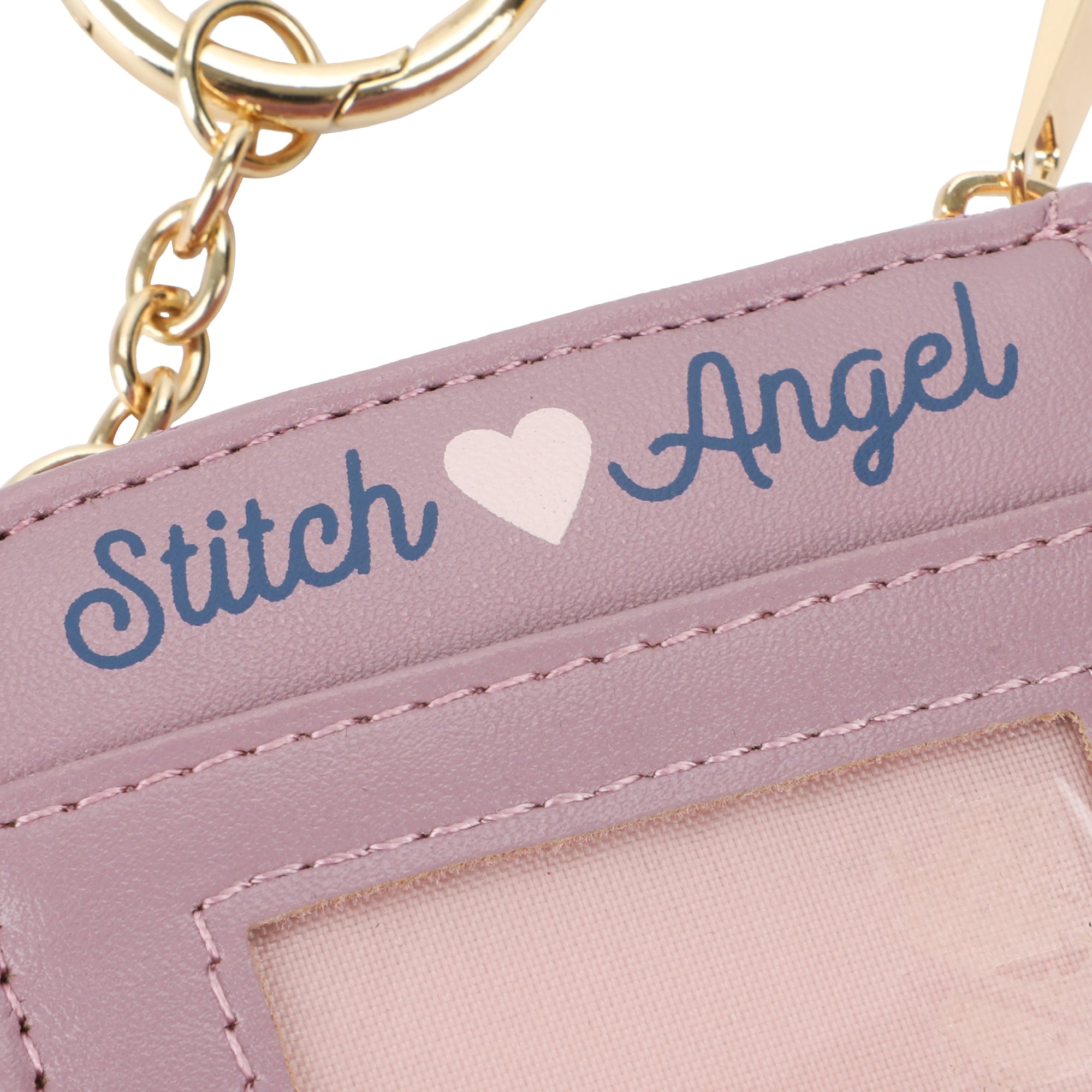 Disney's Stitch and Angel Zip-Around Wallet