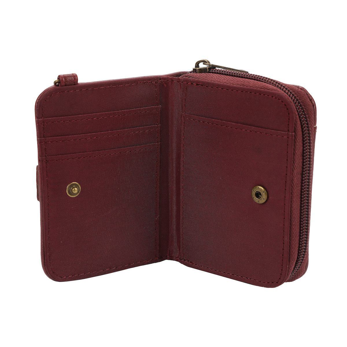 Harry Potter Hogwarts Crest with PU Tassel and Foil Zip Around Women's Wallet