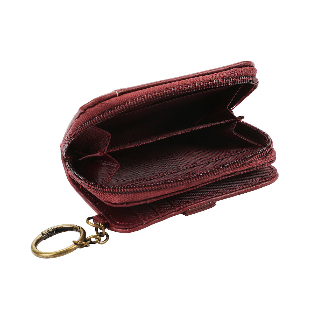 Harry Potter Hogwarts Crest with PU Tassel and Foil Zip Around Women's Wallet