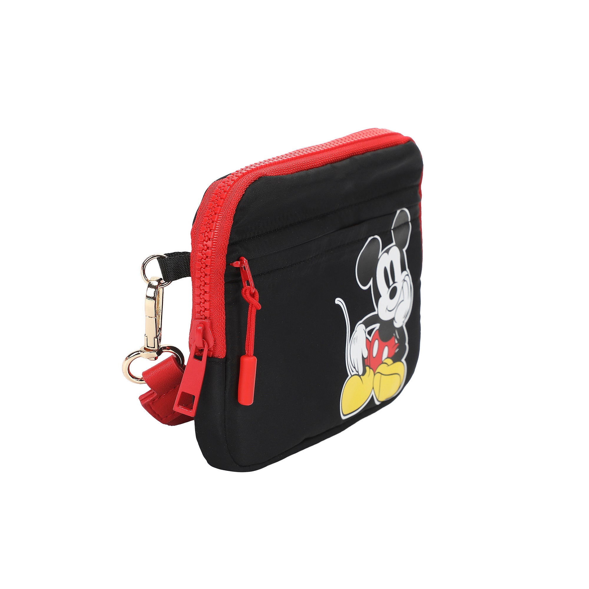 Mickey Mouse Classic Women's 5" Wallet with Woven Strap