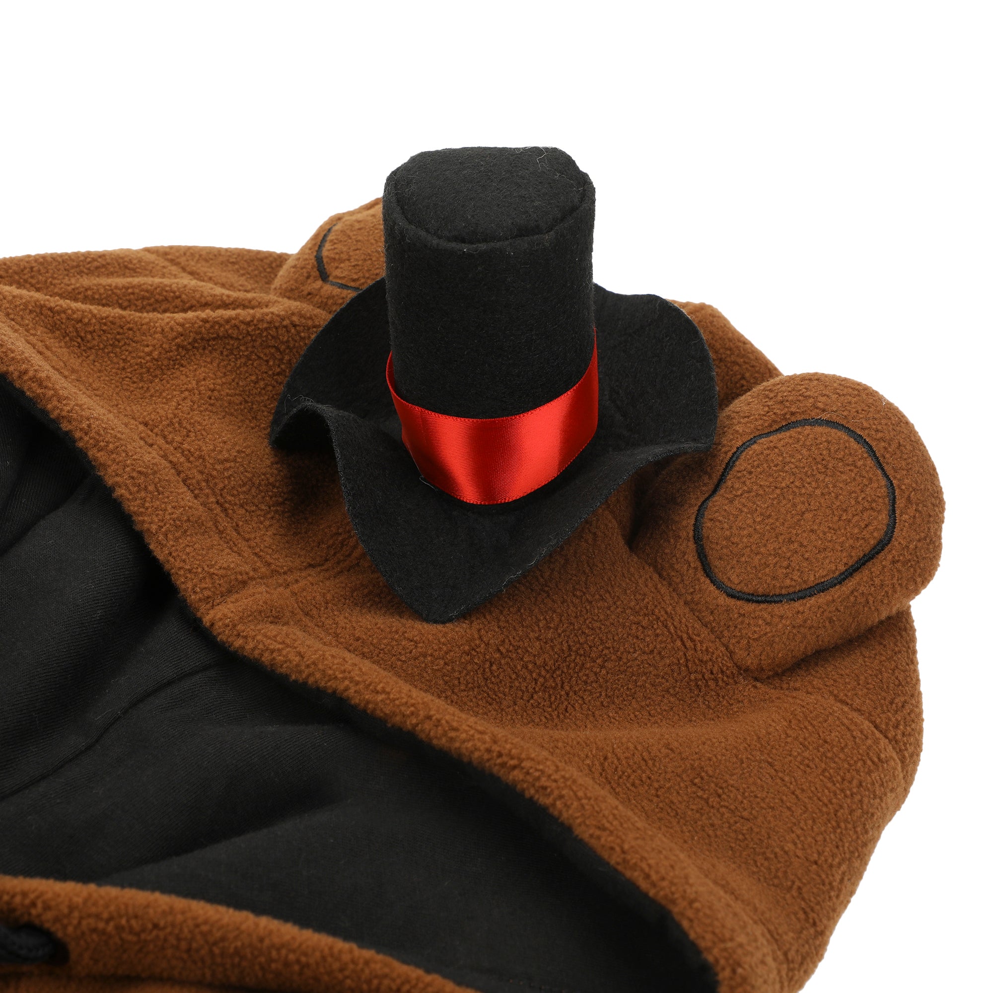 Five Nights At Freddy's Freddy Fazbear Long Sleeve Men's Brown Cosplay Hoodie