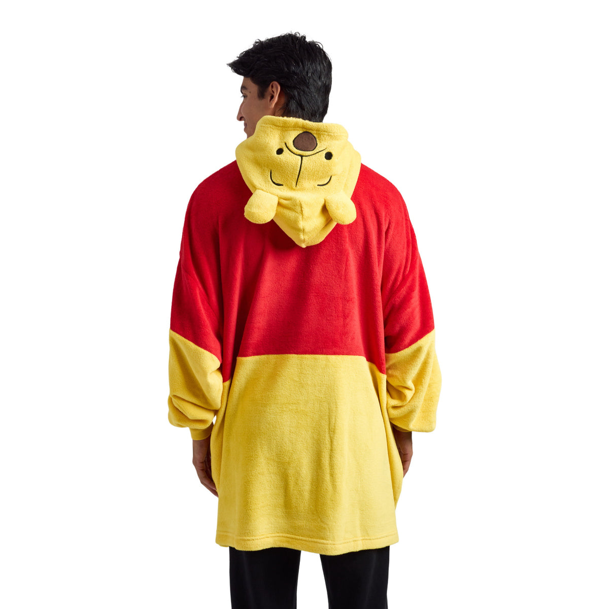 Winnie The Pooh Cosplay Oversized Sleep Hoodie For Adults-One Size