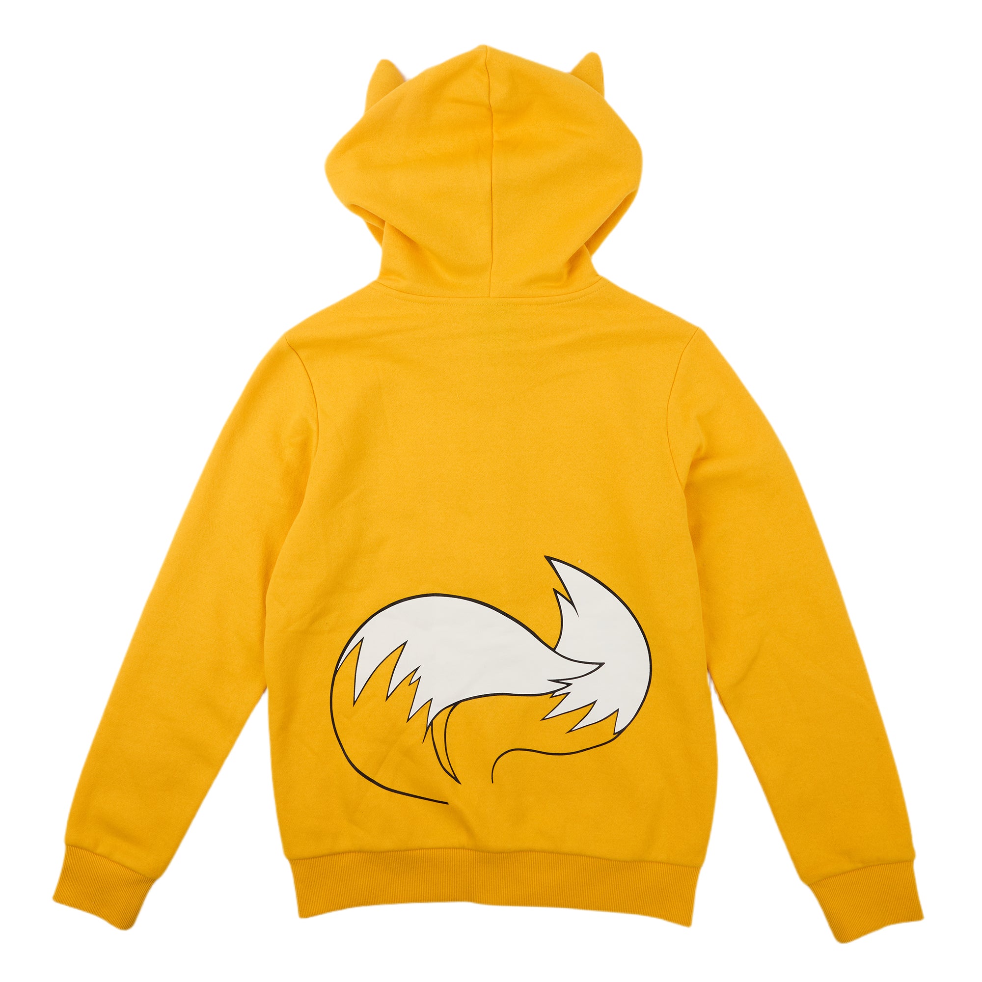 Sonic the Hedgehog Tails Cosplay Youth Boy Zip-Up Hoodie With Ears