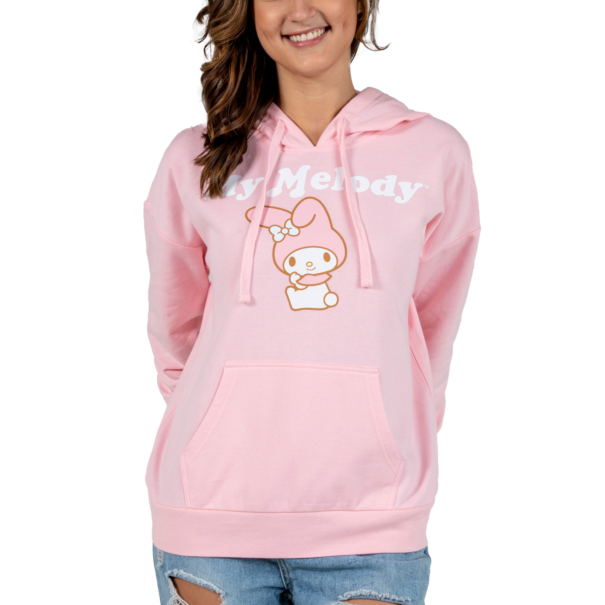 Sanrio My Melody Women's Pink Cosplay Hoodie