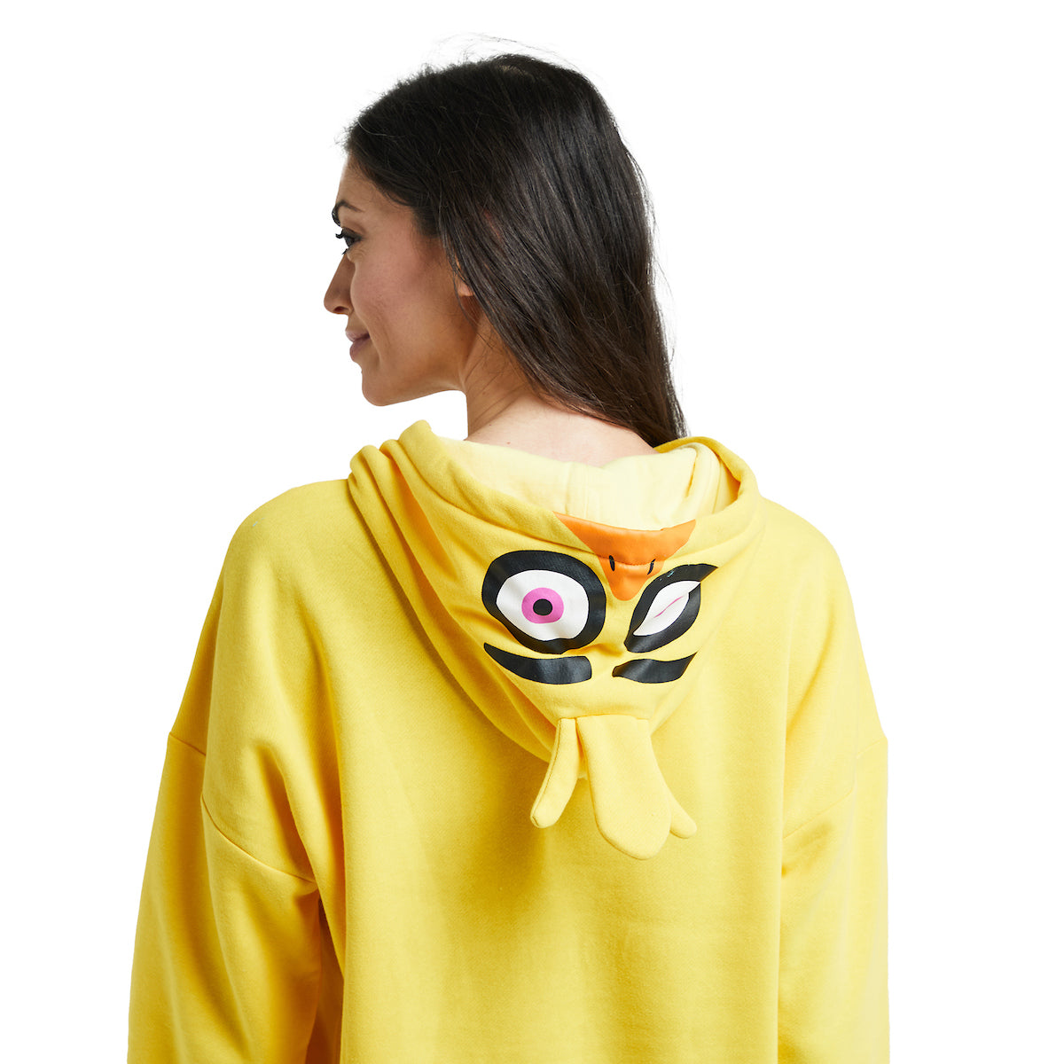Five Nights At Freddy's Chica Women's Yellow Long Sleeve Cosplay Hoodie