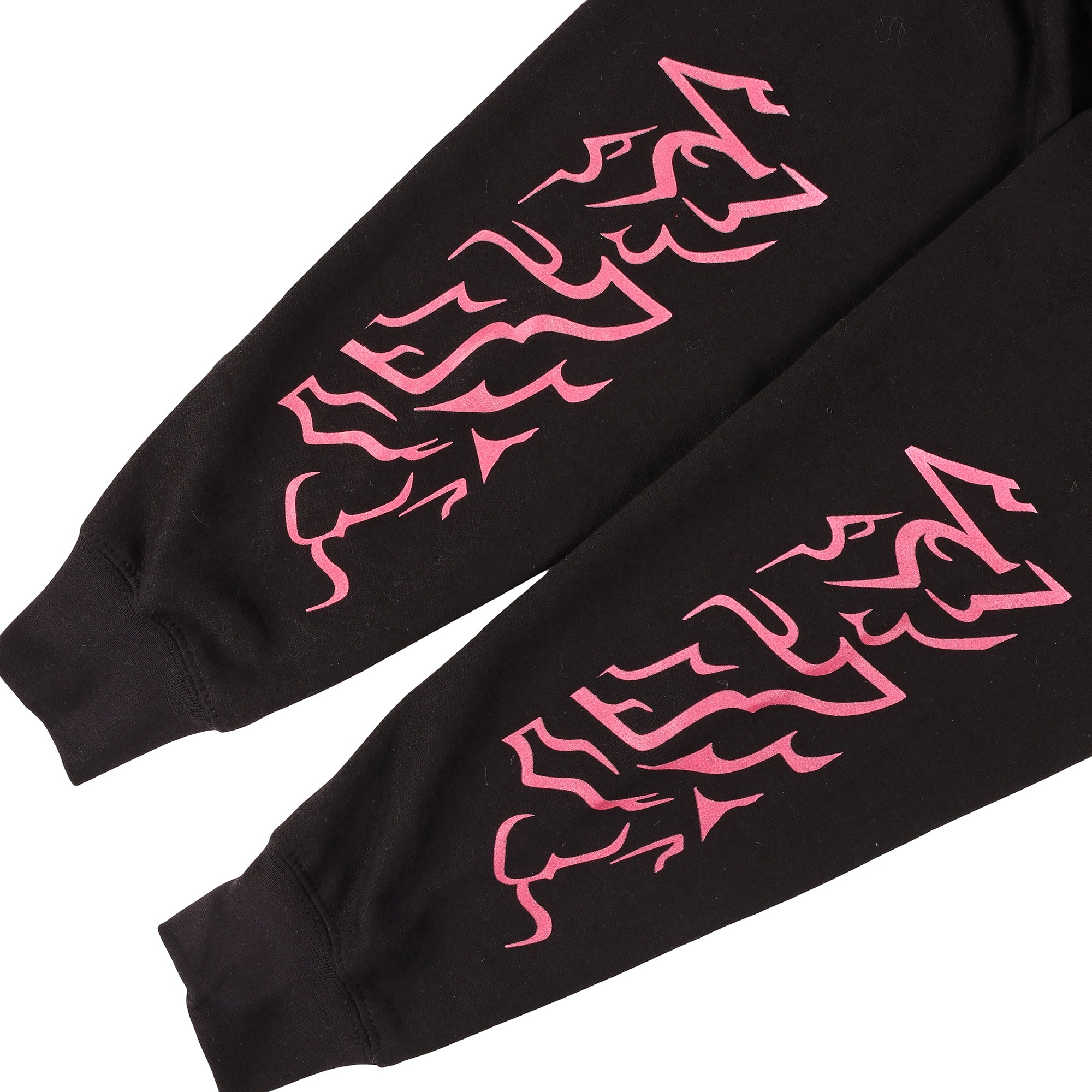 KPop Demon Hunters Saja Boys Demon Women's Black Long Sleeve Hoodie