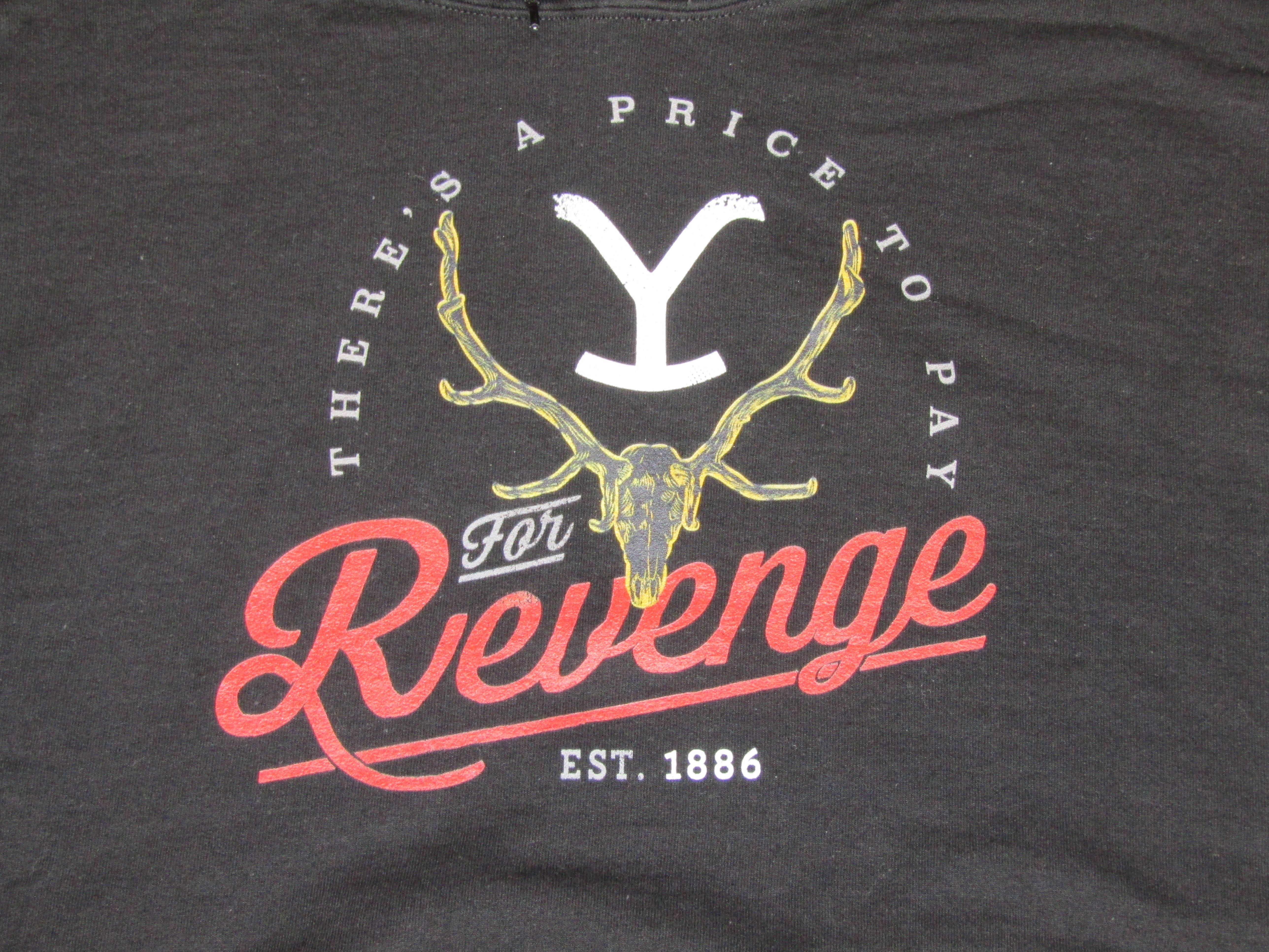 Yellowstone There's A Price to Pay for Revenge Men's Black Sweatshirt