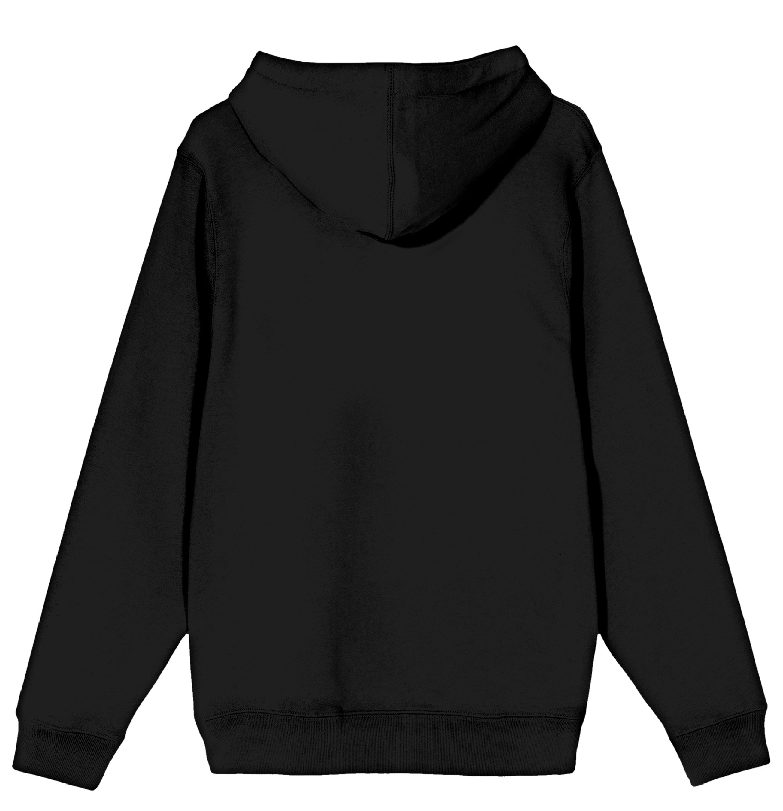 NASA Logo Long Sleeve Men's Black Hooded Sweatshirt