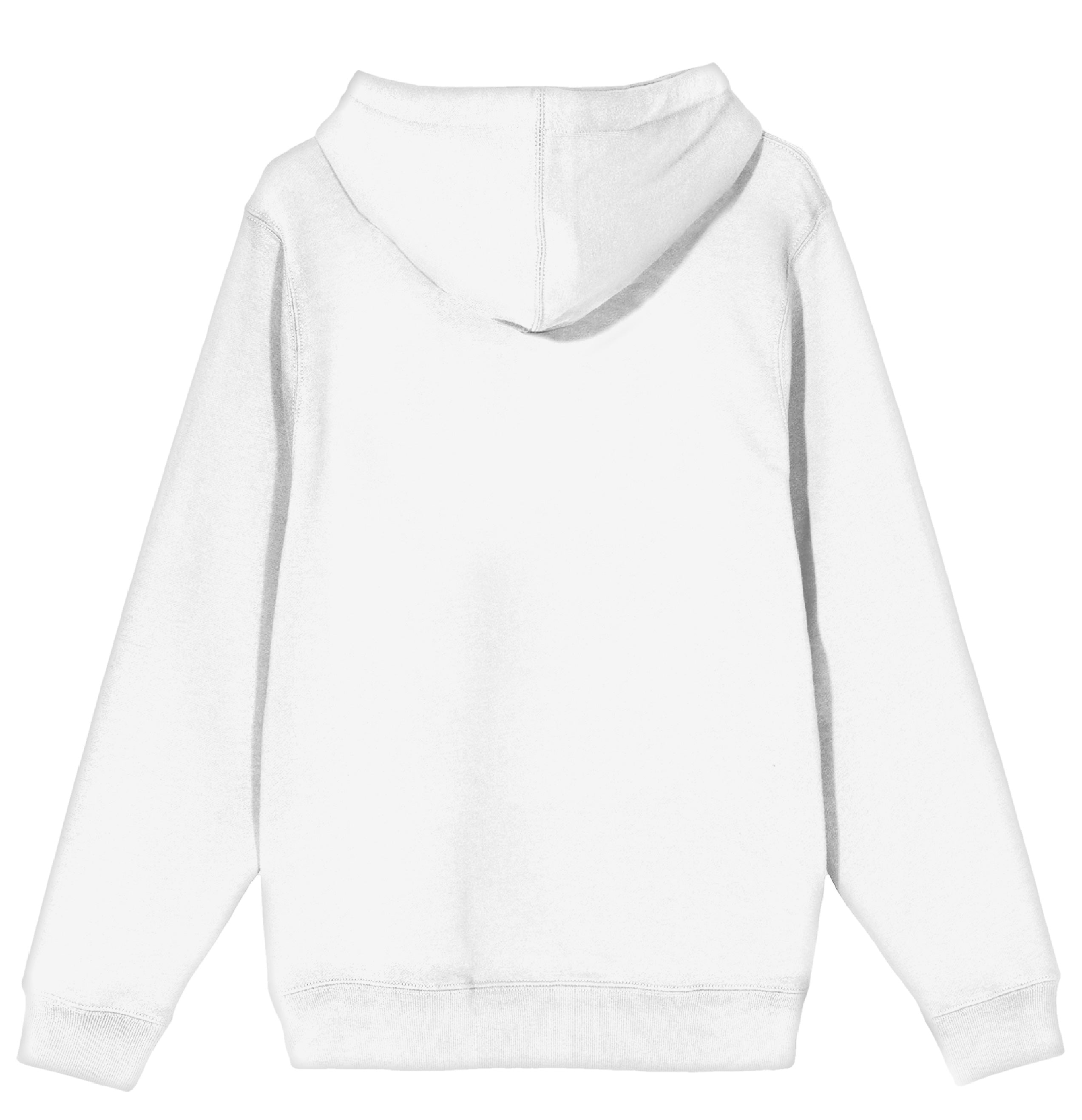 TMNT Turtles Holding Weapons Adult White Graphic Hoodie-Medium