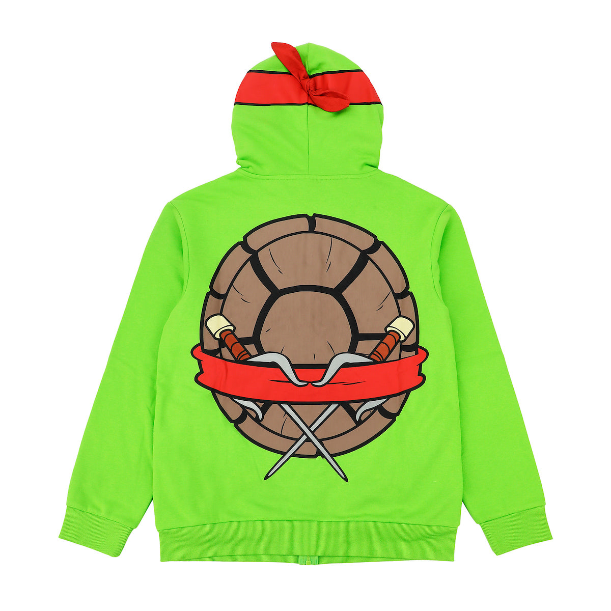 Teenage Mutant Ninja Turtles Raphael Long Sleeve Men's Green Cosplay Hoodie