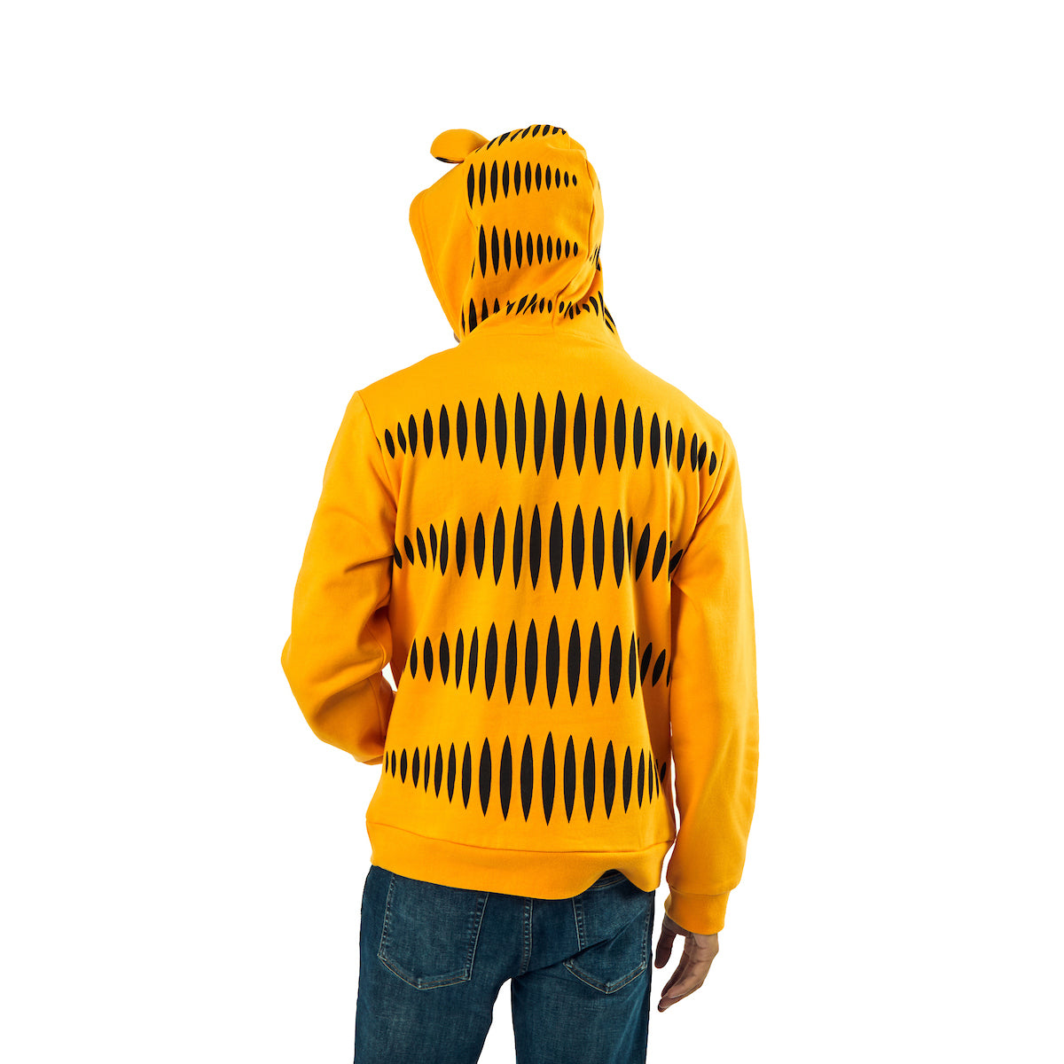 Garfield Long Sleeve Men's Orange Cosplay Hoodie
