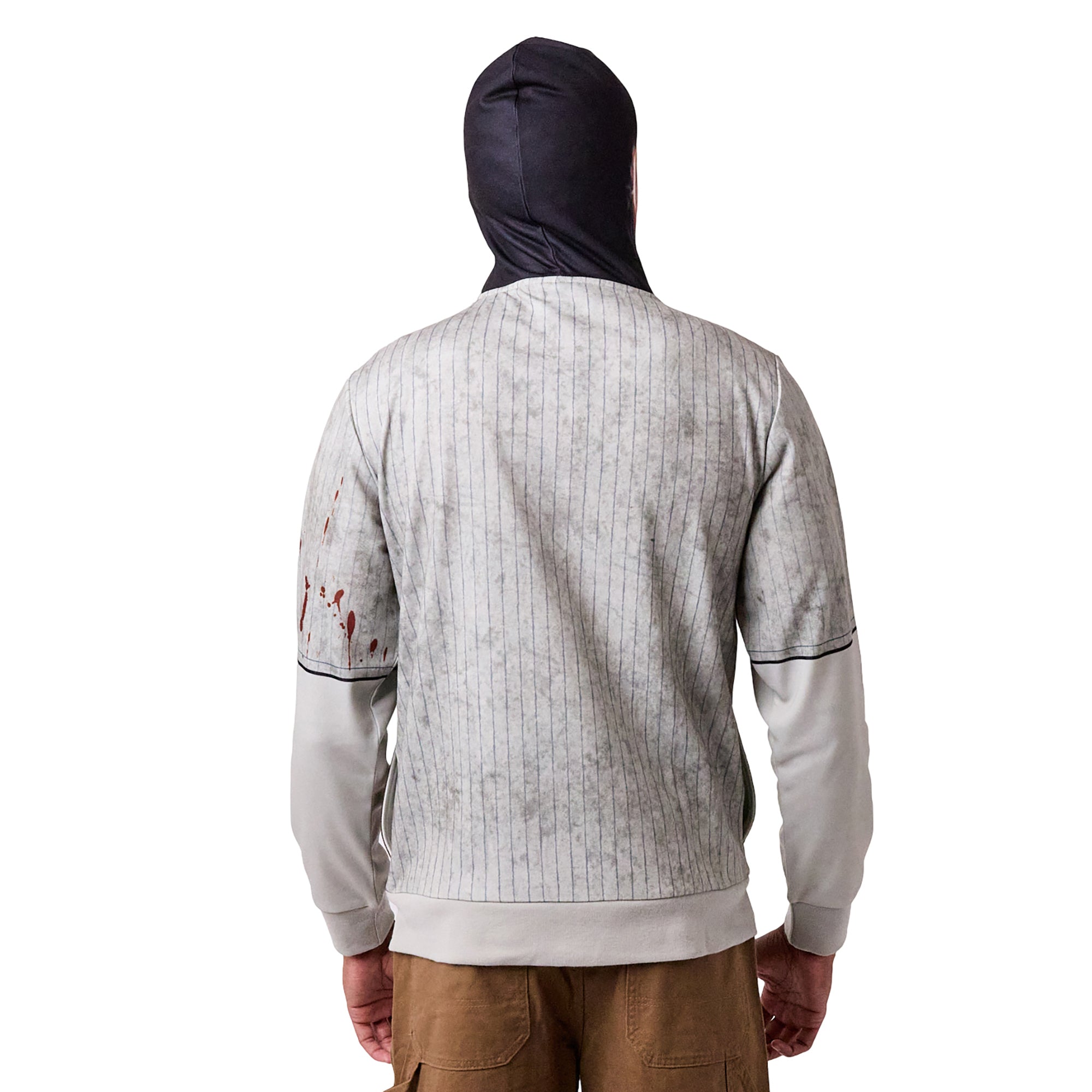 Texas Chainsaw Massacre Leatherface Men's Full-Zip Cosplay Hoodie