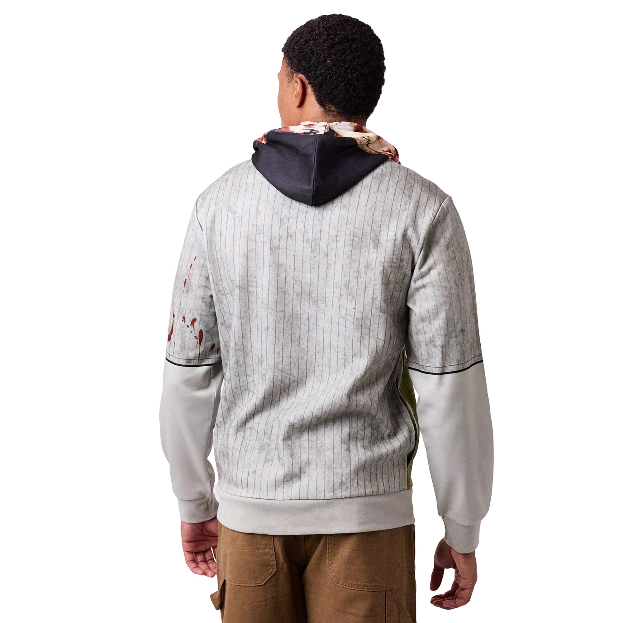 Texas Chainsaw Massacre Leatherface Men's Full-Zip Cosplay Hoodie