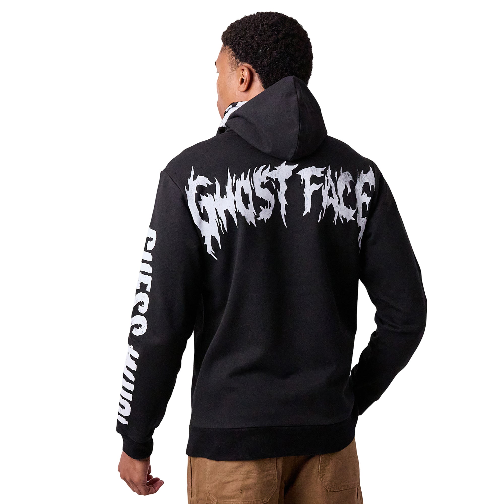 Ghostface Men's Full-Zip Cosplay Hoodie