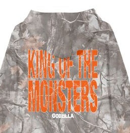 Godzilla King of the Monsters Men's Double-Sided Hoodie With Kangaroo Pocket