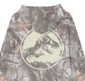 Jurassic Park Classic Logo Men's Double-Sided Hoodie With Kangaroo Pocket