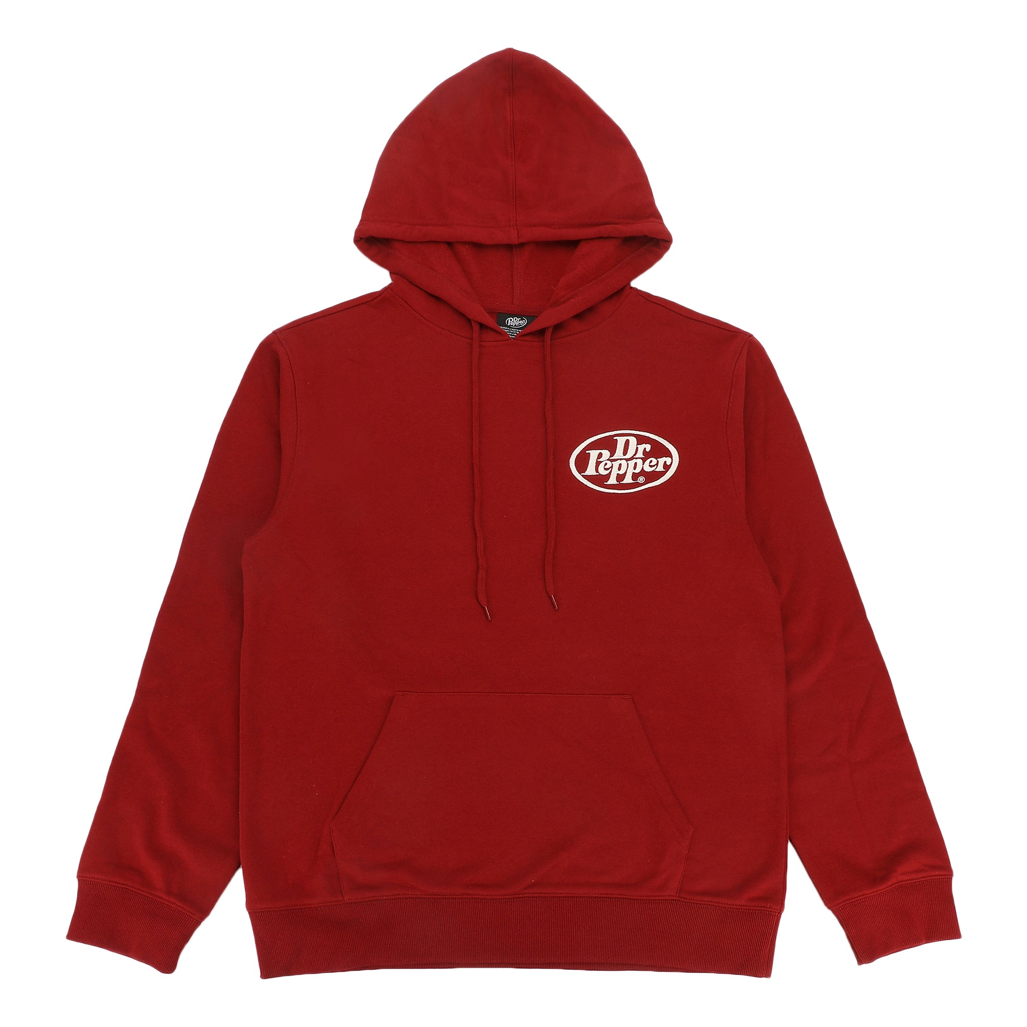 Dr Pepper I'm A Pepper Men's Red Long Sleeve Hooded Sweatshirt