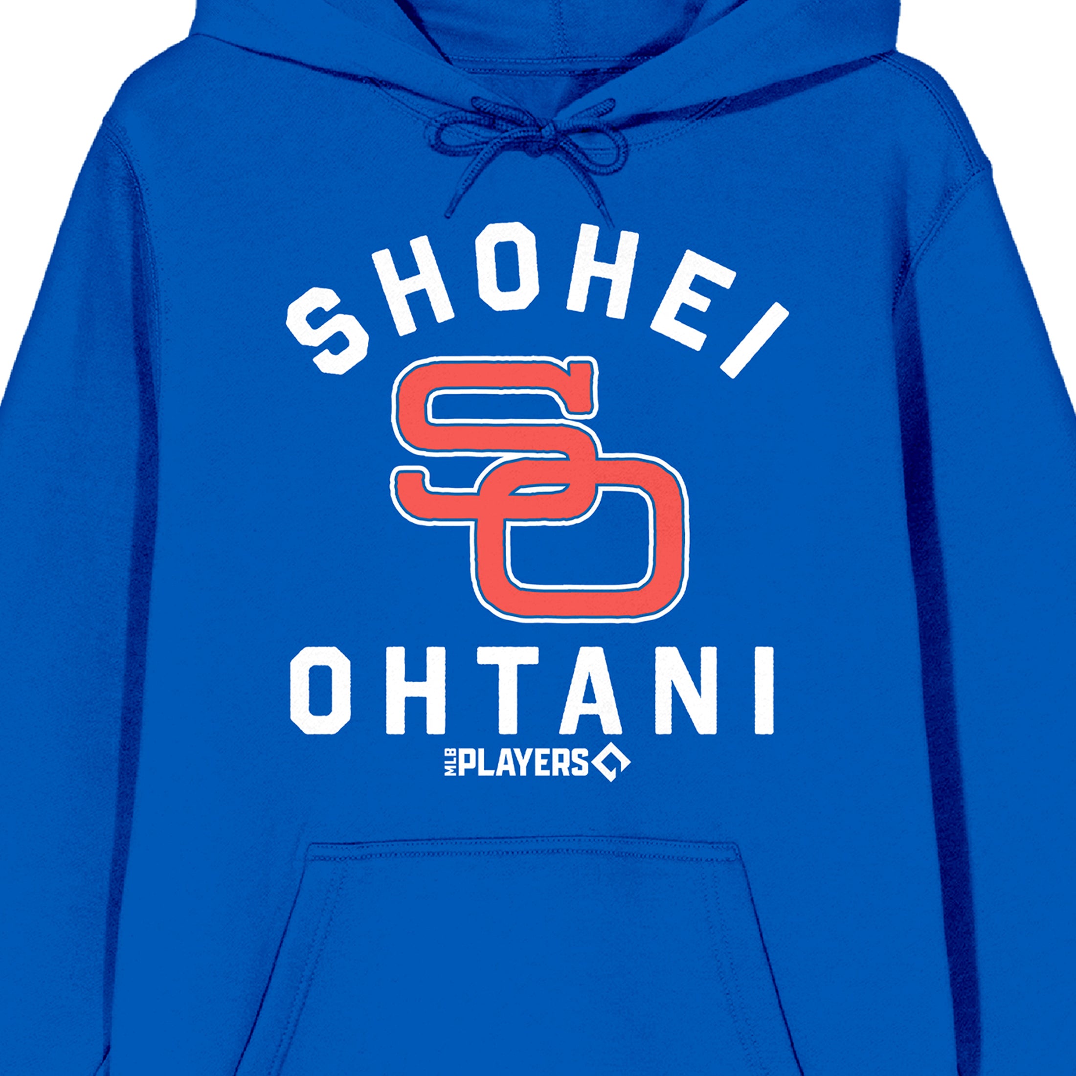 MLBPA SO Shohei Ohtani Adult Royal Blue Long Sleeve Hooded Sweatshirt