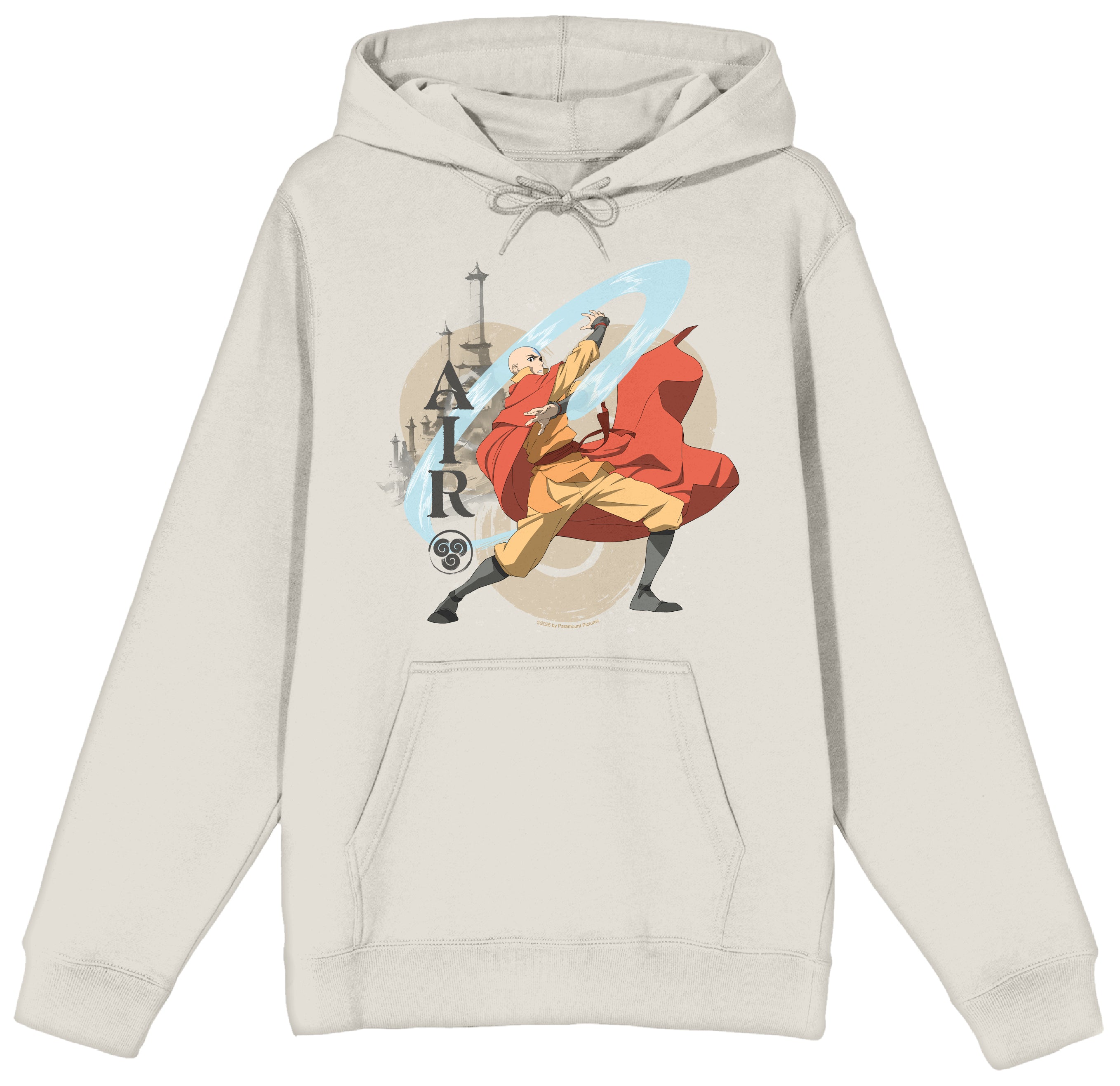 Aang Last Airbender Air Temple Hooded Sweatshirt for Men