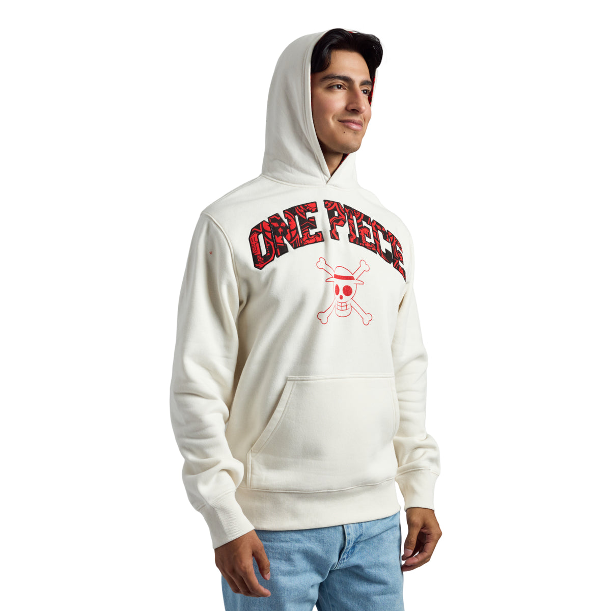 One Piece Straw Hat Crew Hooded Sweatshirt for Men