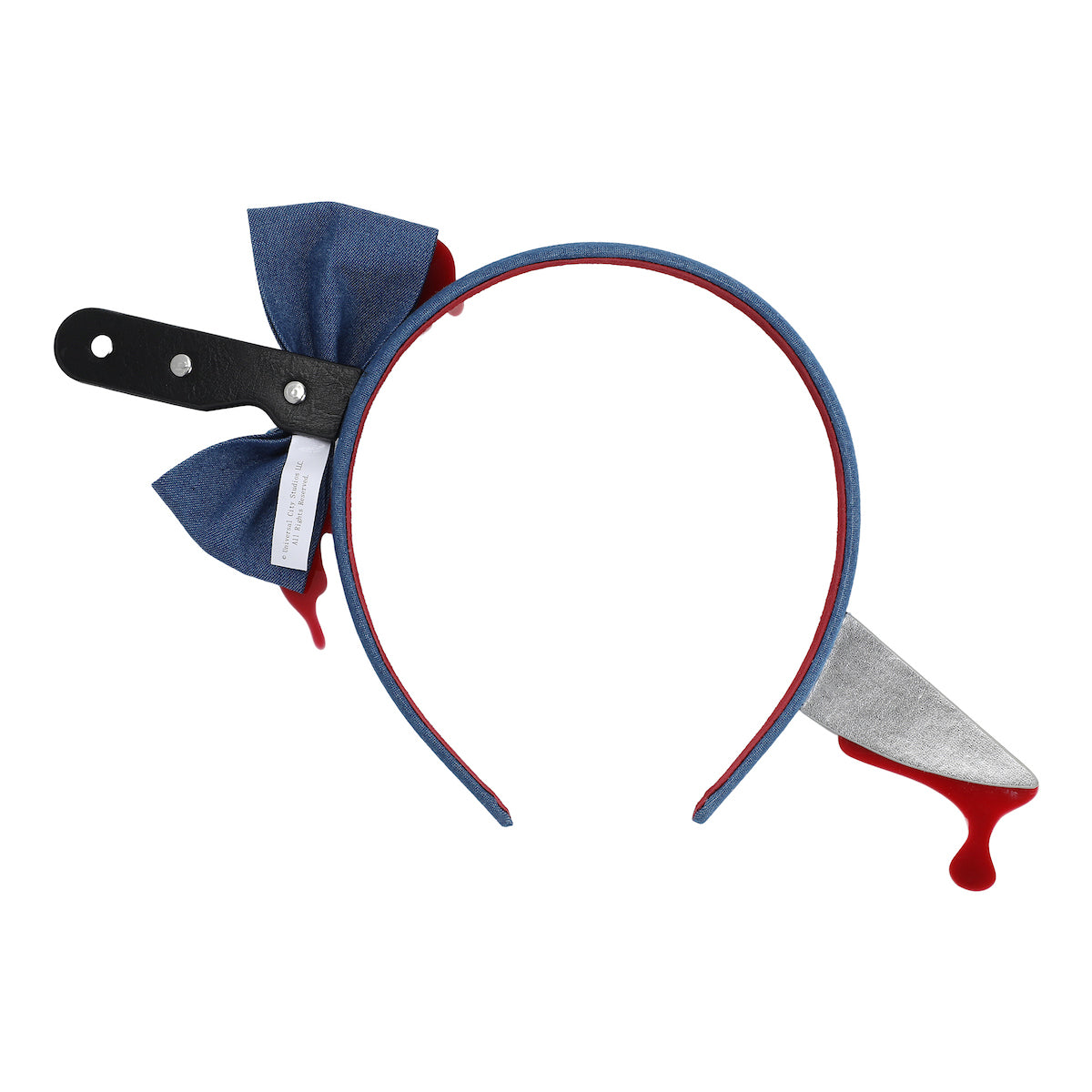 Chucky Bloody Bow With Knife In Head Headband