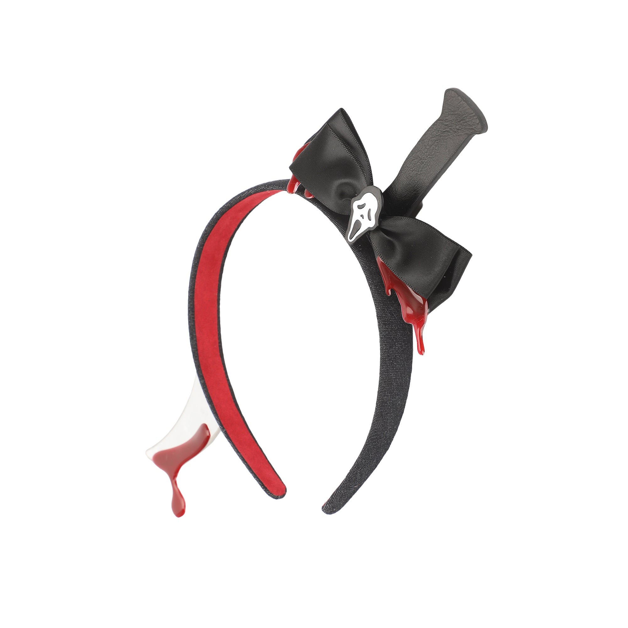 Ghostface Knife Through the Head Cosplay Headband