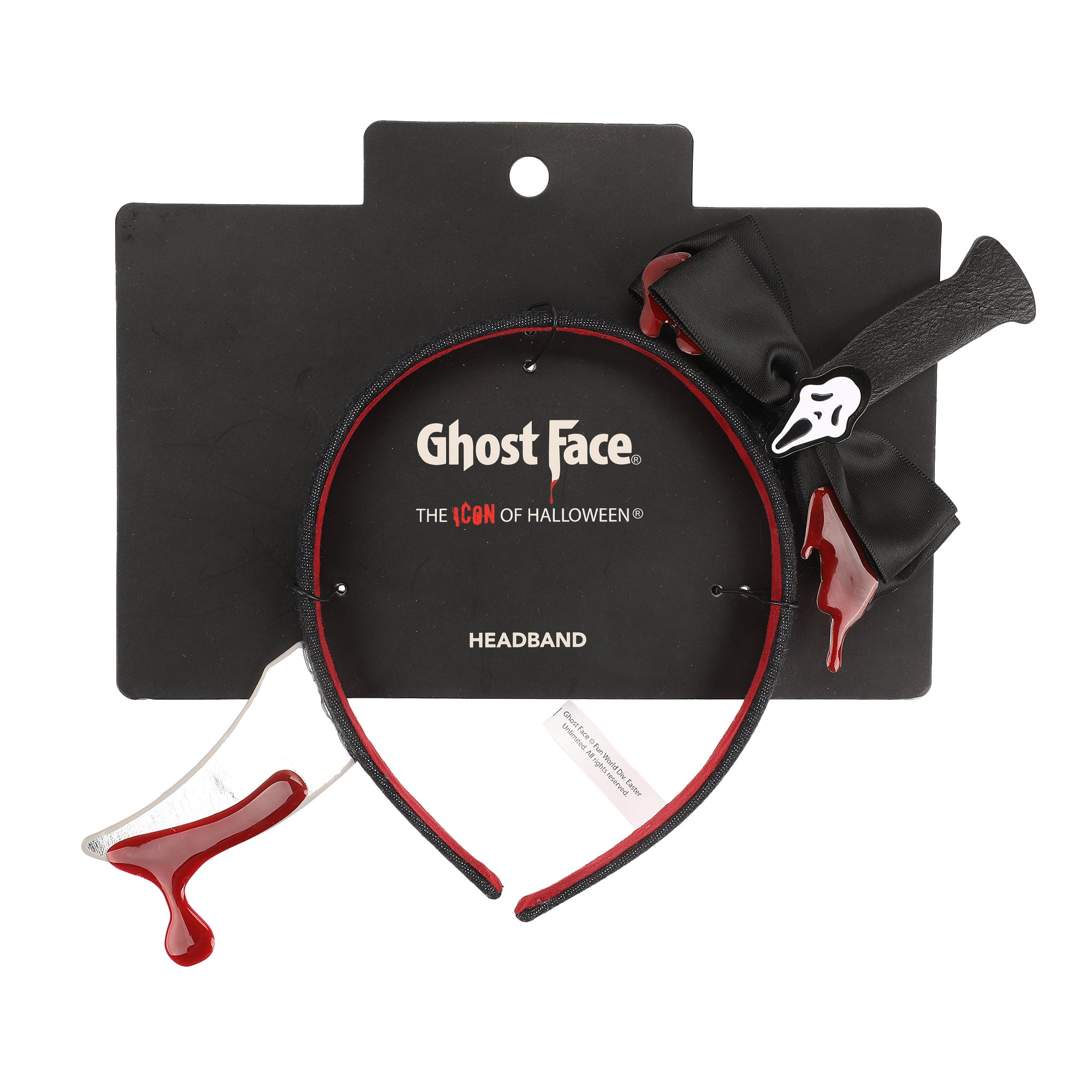 Ghostface Knife Through the Head Cosplay Headband